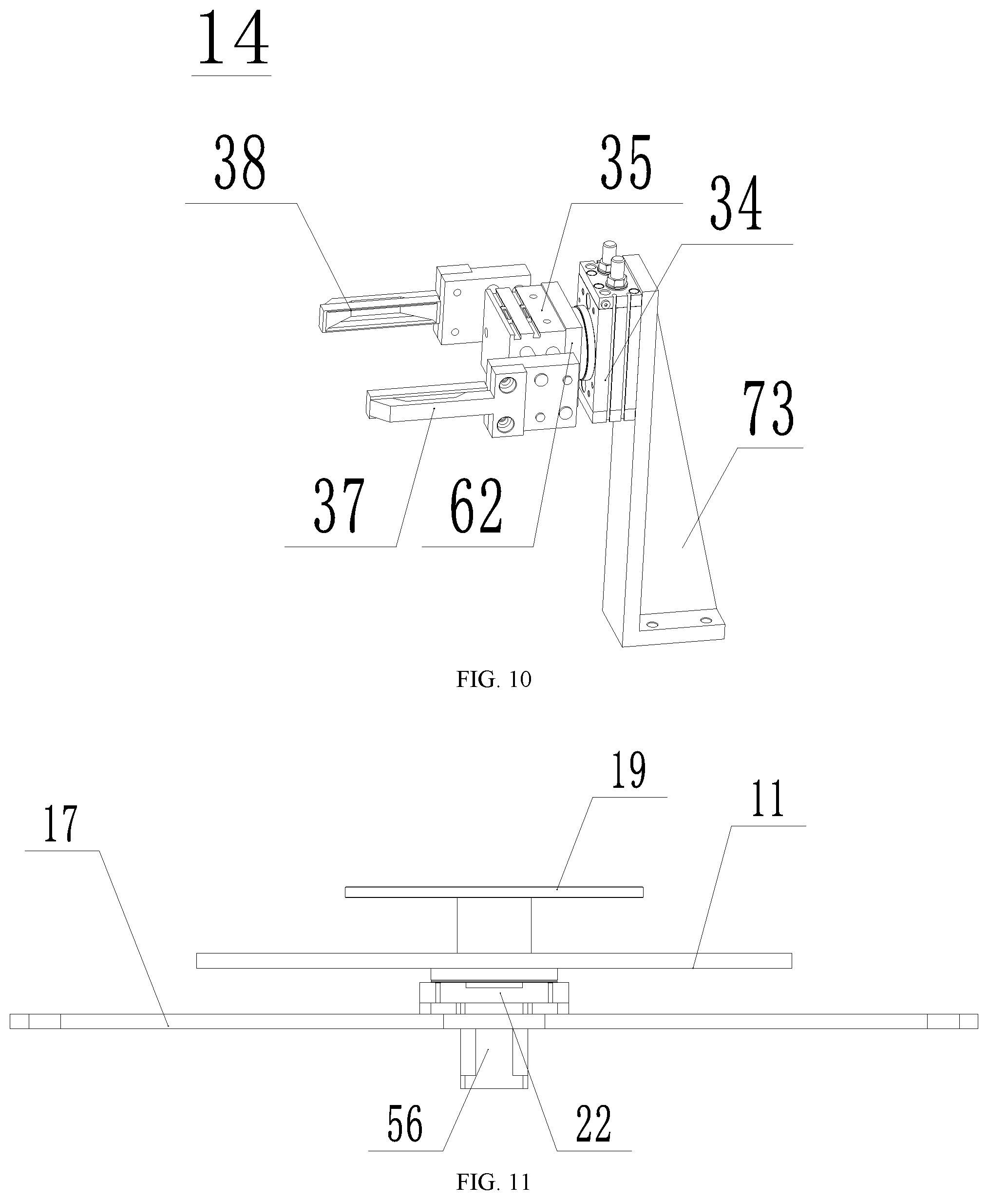 Patent US12105030 Figure 8 – Automatic detecting device for detecting flaws on surface of camshaft
