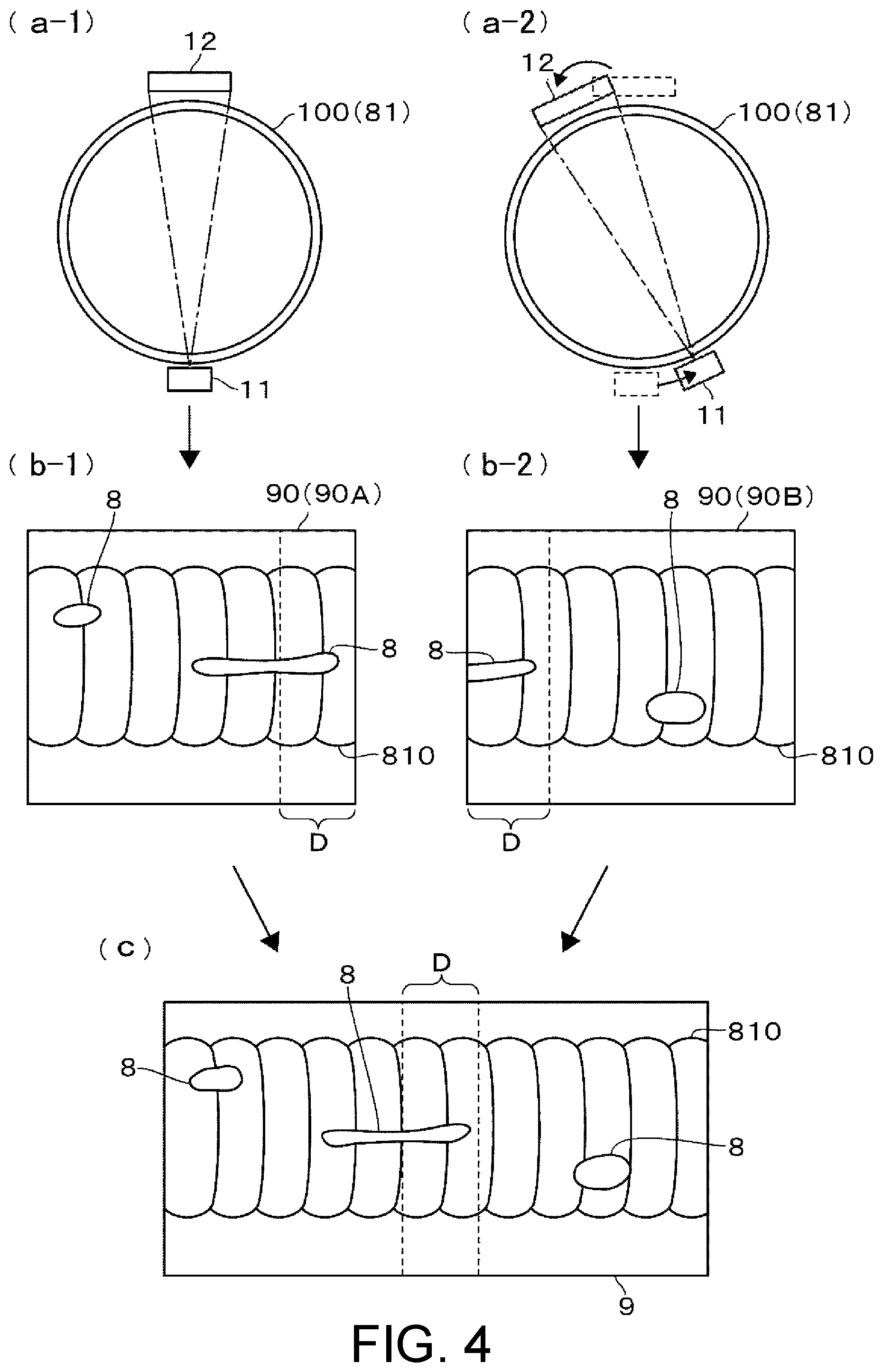 Patent US12105033 Figure 4 – Inspection system, determination processing apparatus, and inspection method