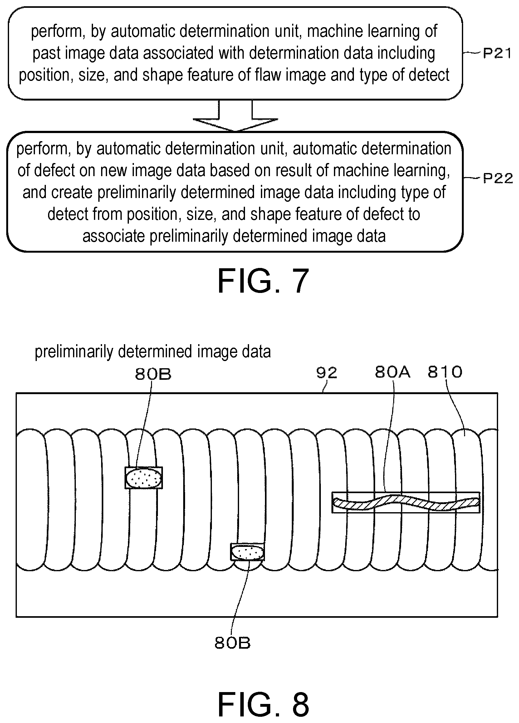 Patent US12105033 Figure 7 – Inspection system, determination processing apparatus, and inspection method