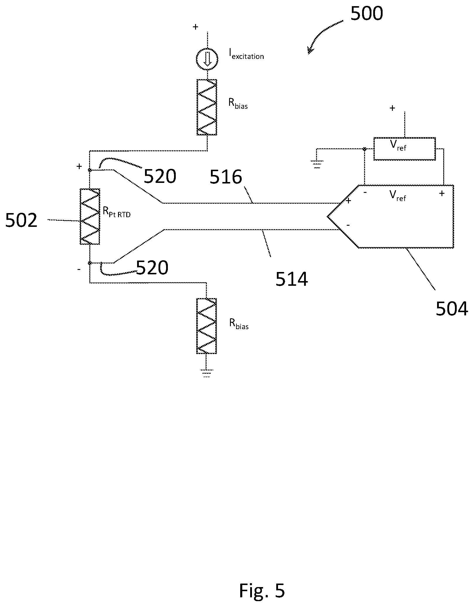 Patent US12105038 Figure 5 – Thermal measurement system