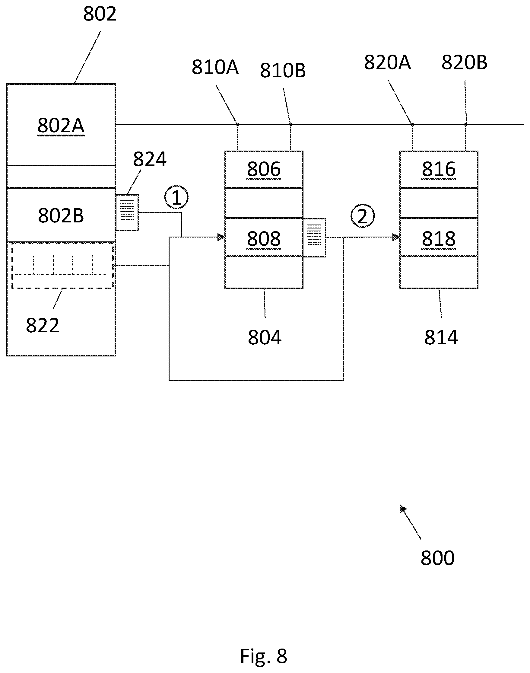 Patent US12105038 Figure 8 – Thermal measurement system