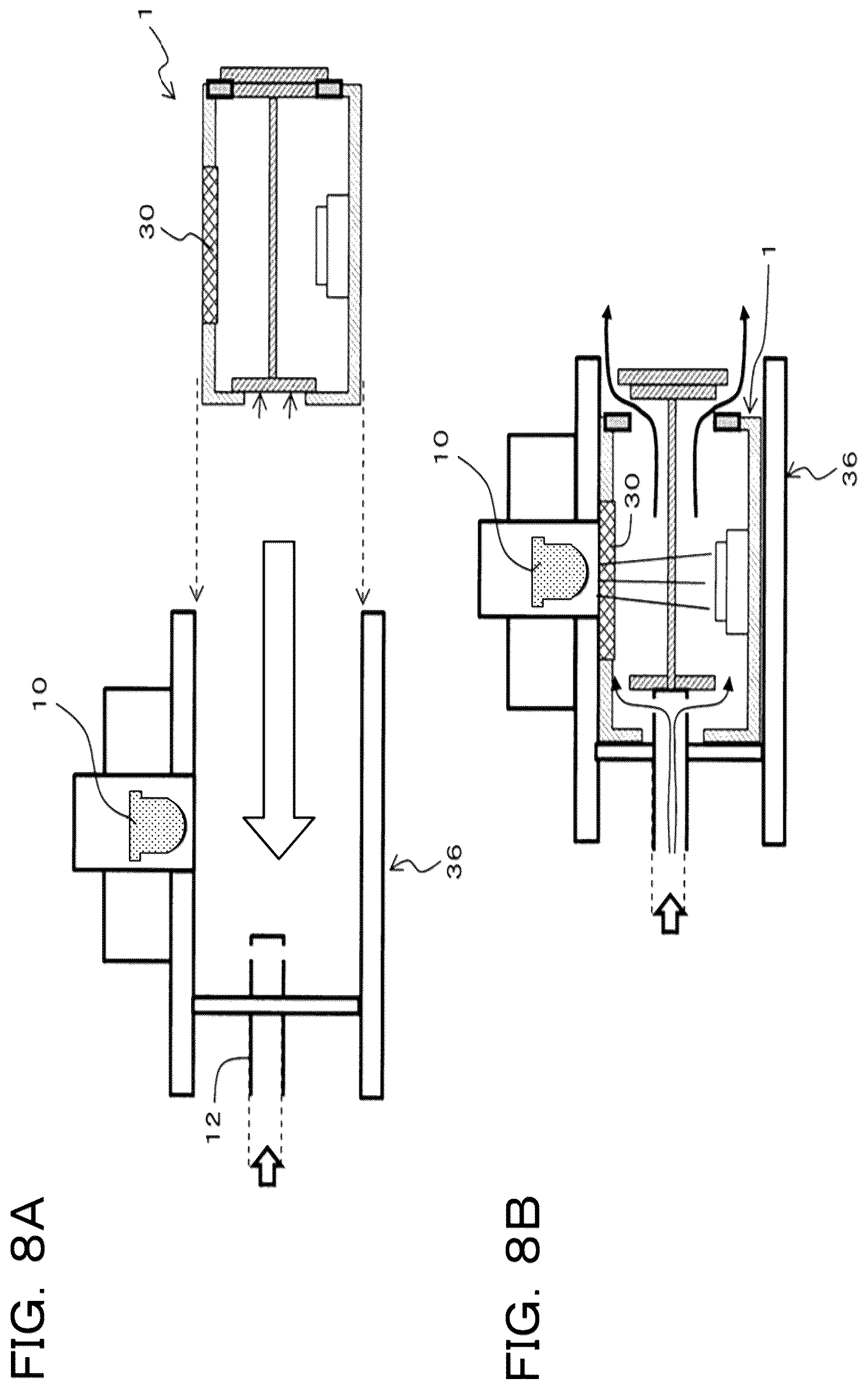 Patent US12105043 Figure 8 – Gas sensor and gas sensor cartridge