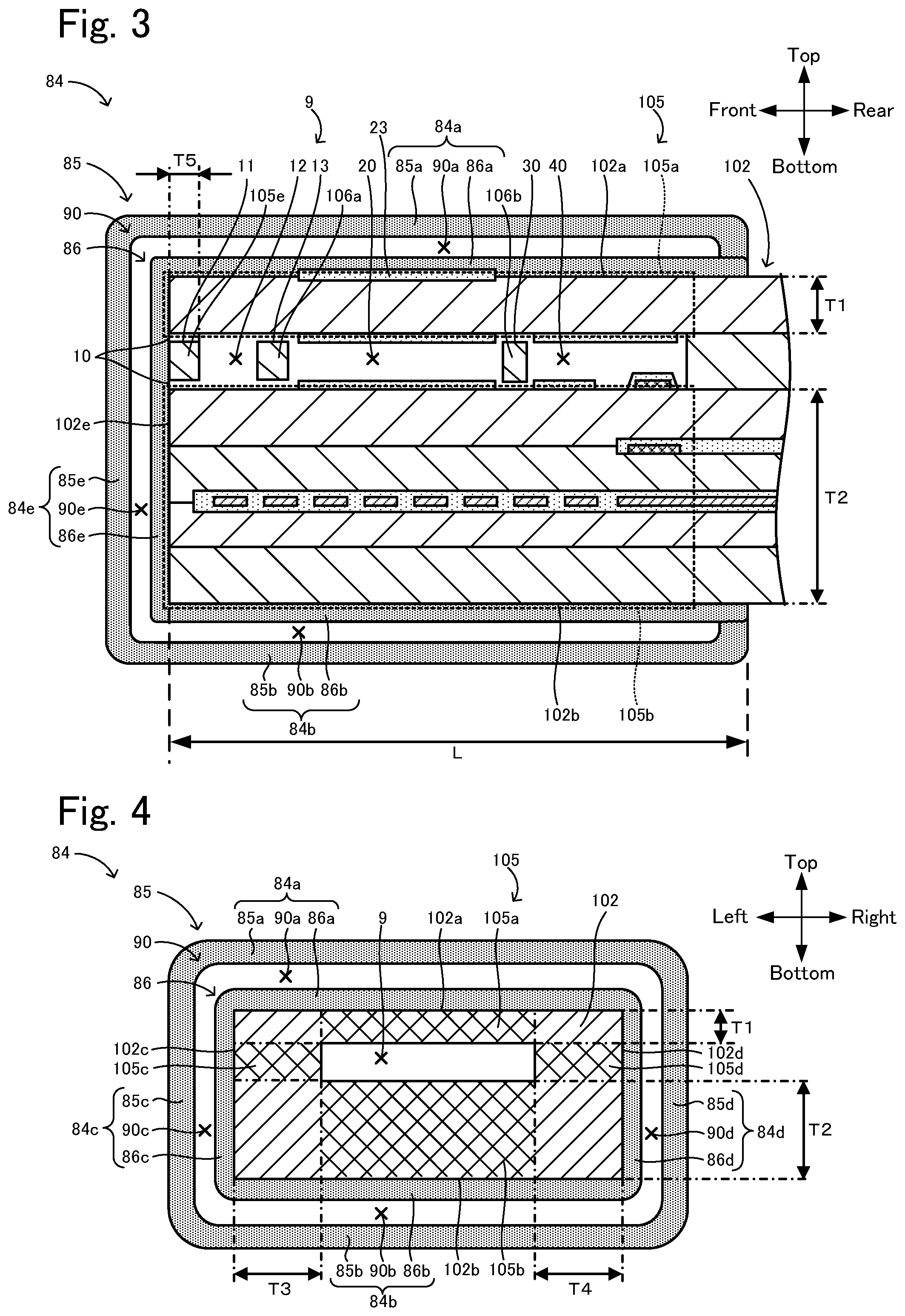 Patent US12105047 Figure 2 – Sensor element and gas sensor with enhanced waterproofing