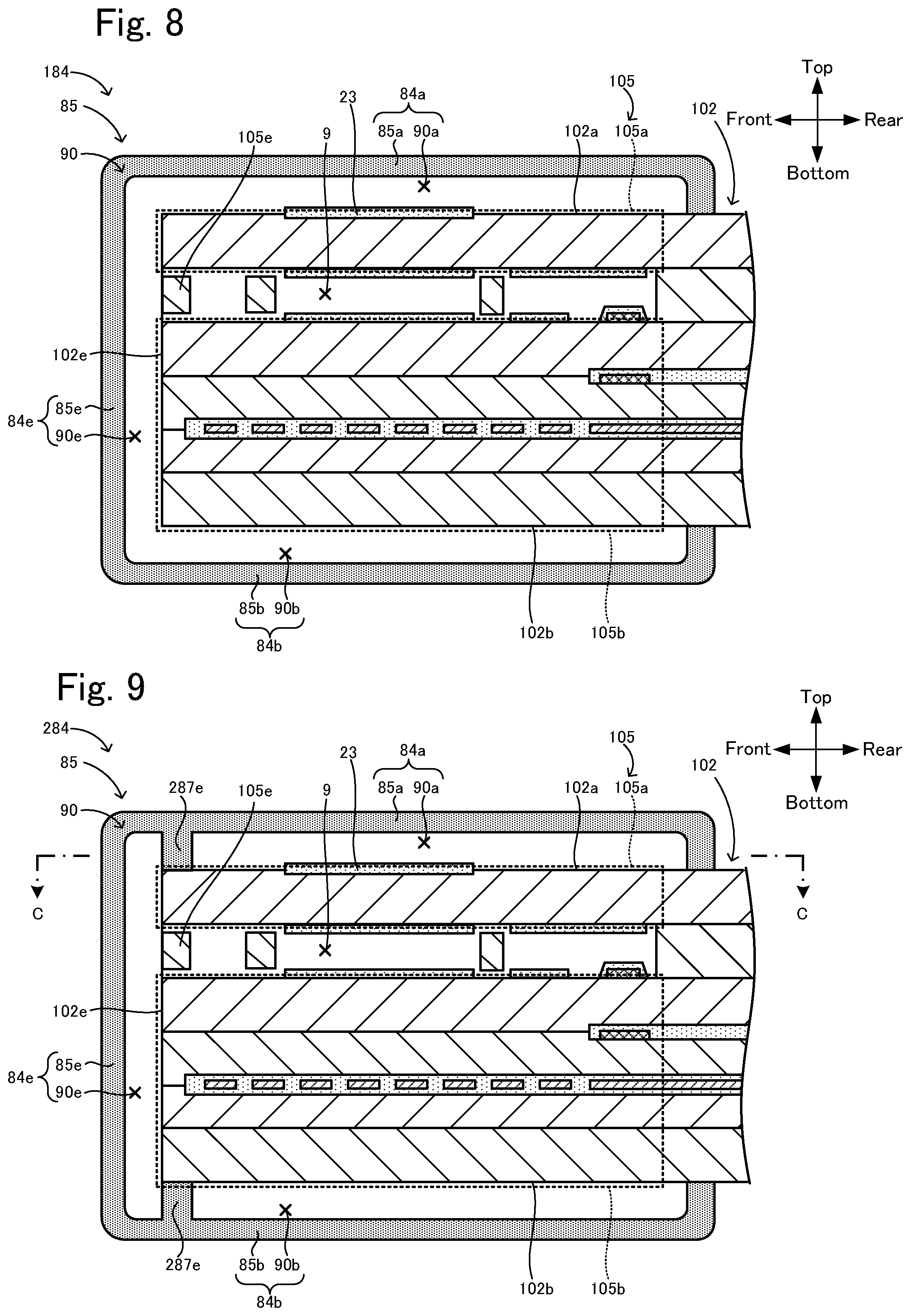 Patent US12105047 Figure 4 – Sensor element and gas sensor with enhanced waterproofing