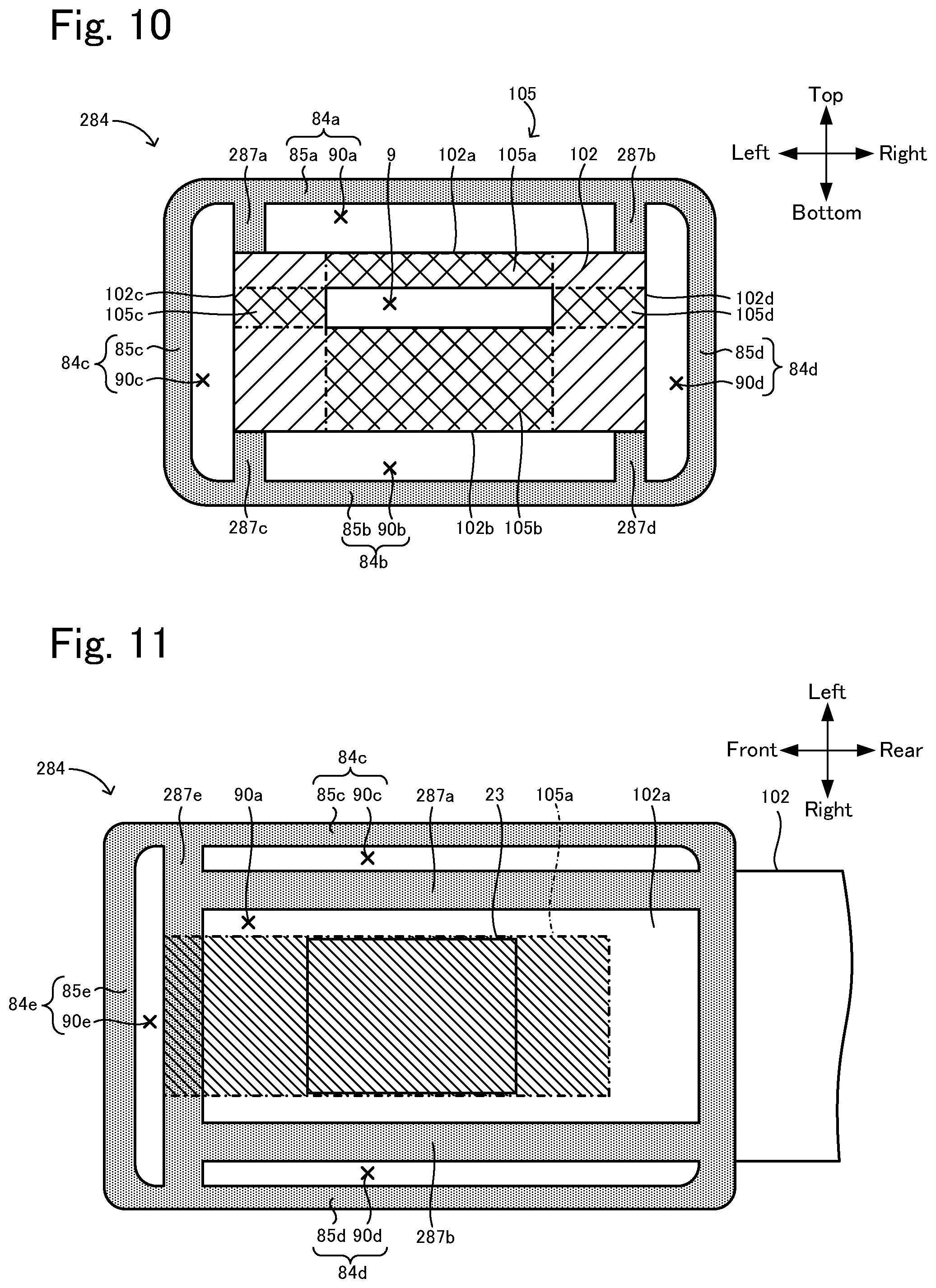Patent US12105047 Figure 5 – Sensor element and gas sensor with enhanced waterproofing