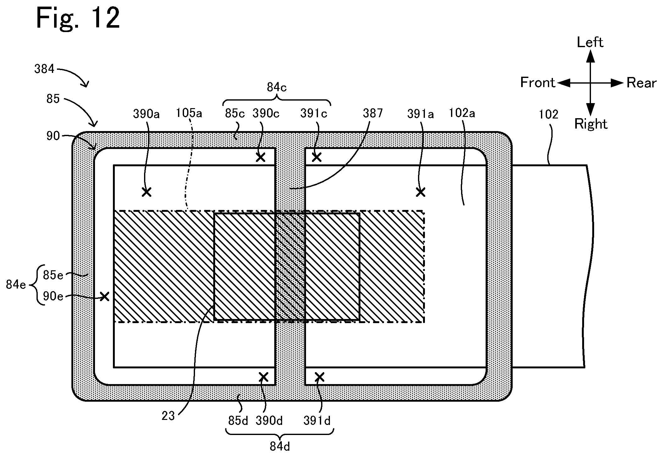 Patent US12105047 Figure 6 – Sensor element and gas sensor with enhanced waterproofing