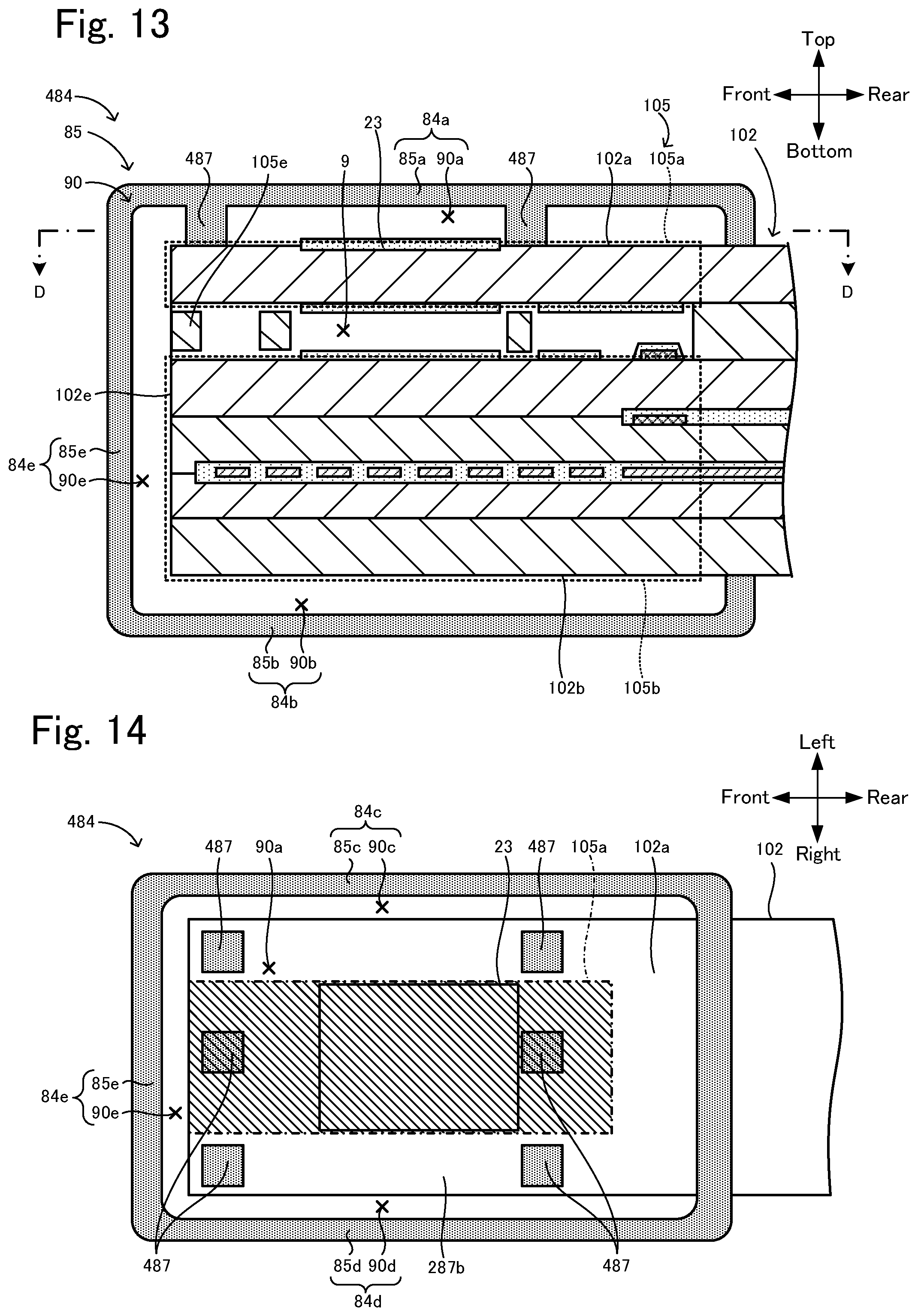 Patent US12105047 Figure 7 – Sensor element and gas sensor with enhanced waterproofing