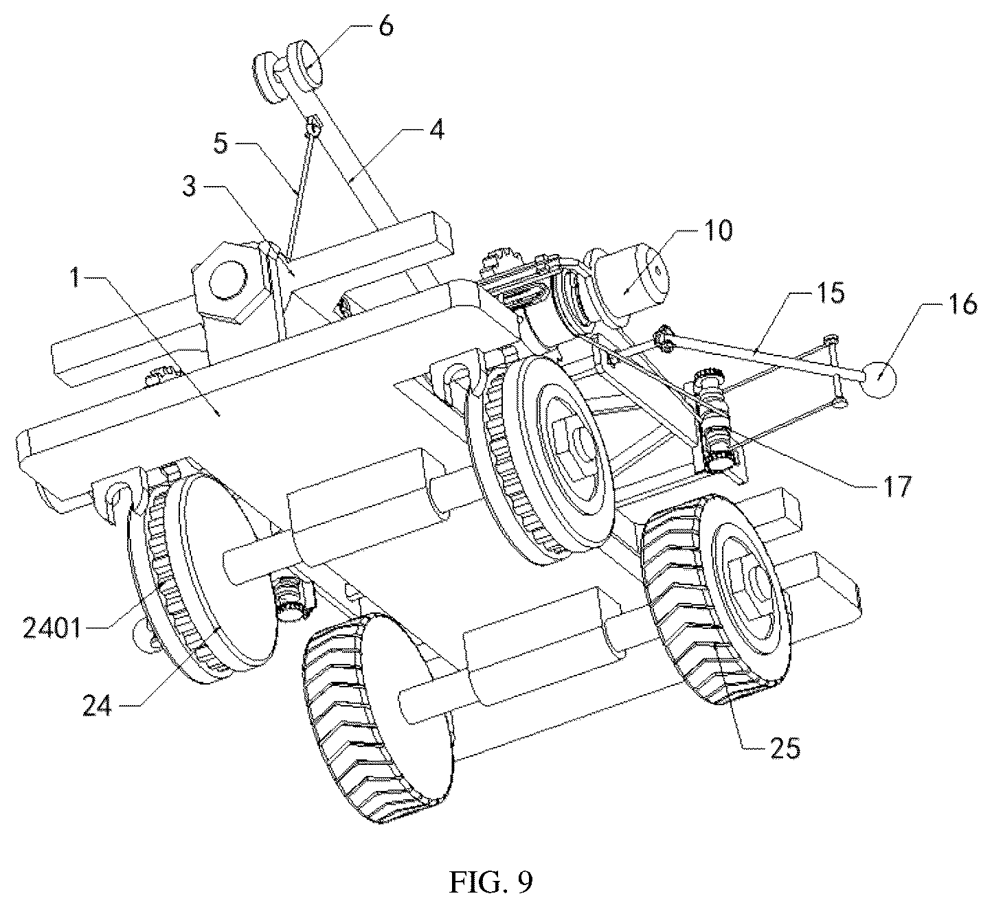 Patent US12105051 Figure 6 – Detection apparatus and detection system for railway bridge duct concrete compactness
