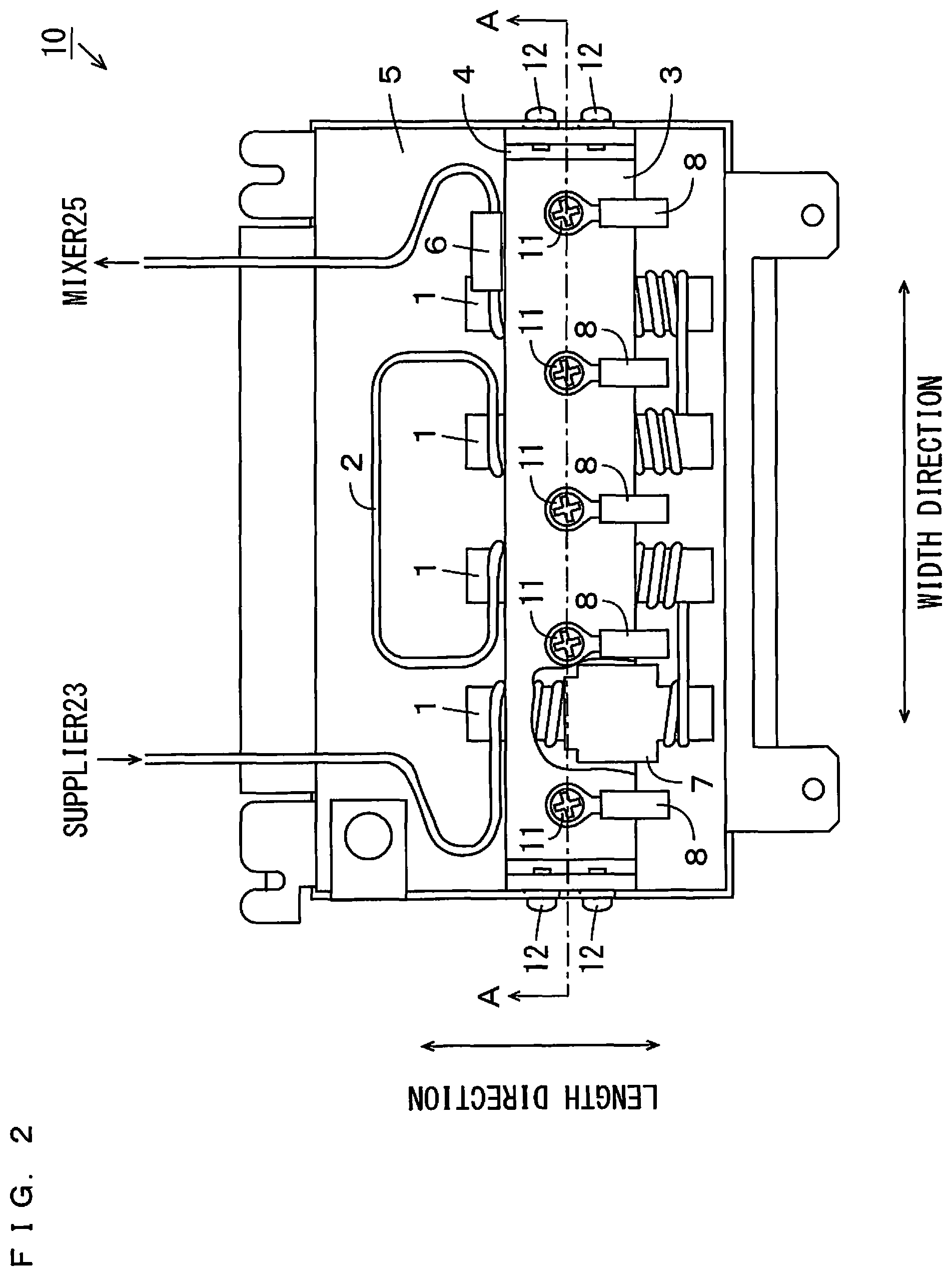 Patent US12105065 Figure 2 – Mobile phase temperature control device for supercritical fluid apparatus and supercritical fluid apparatus