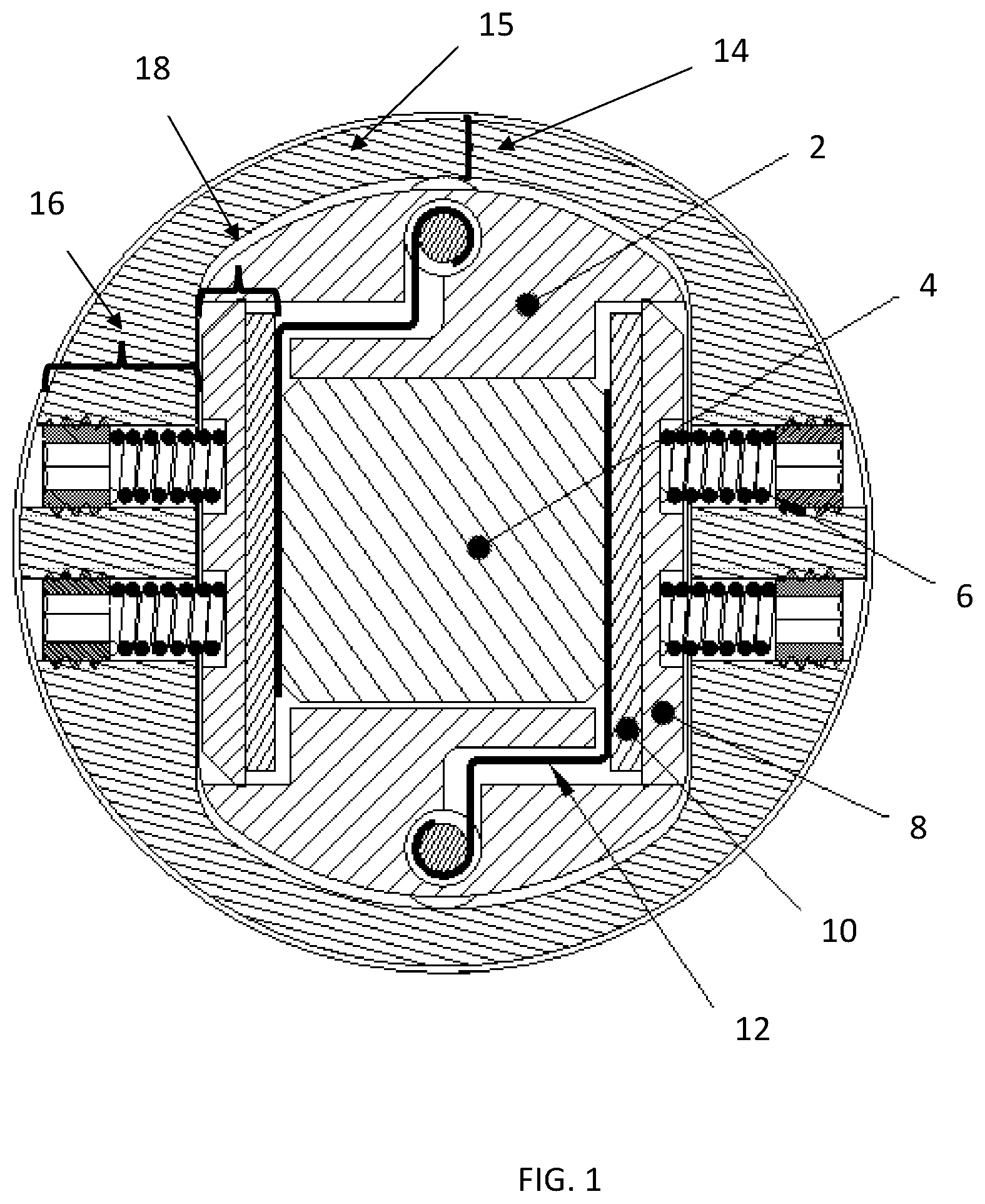 Patent US12105071 Figure 1 – Multi-element, ultra-low SWaP chemical pre-concentrator