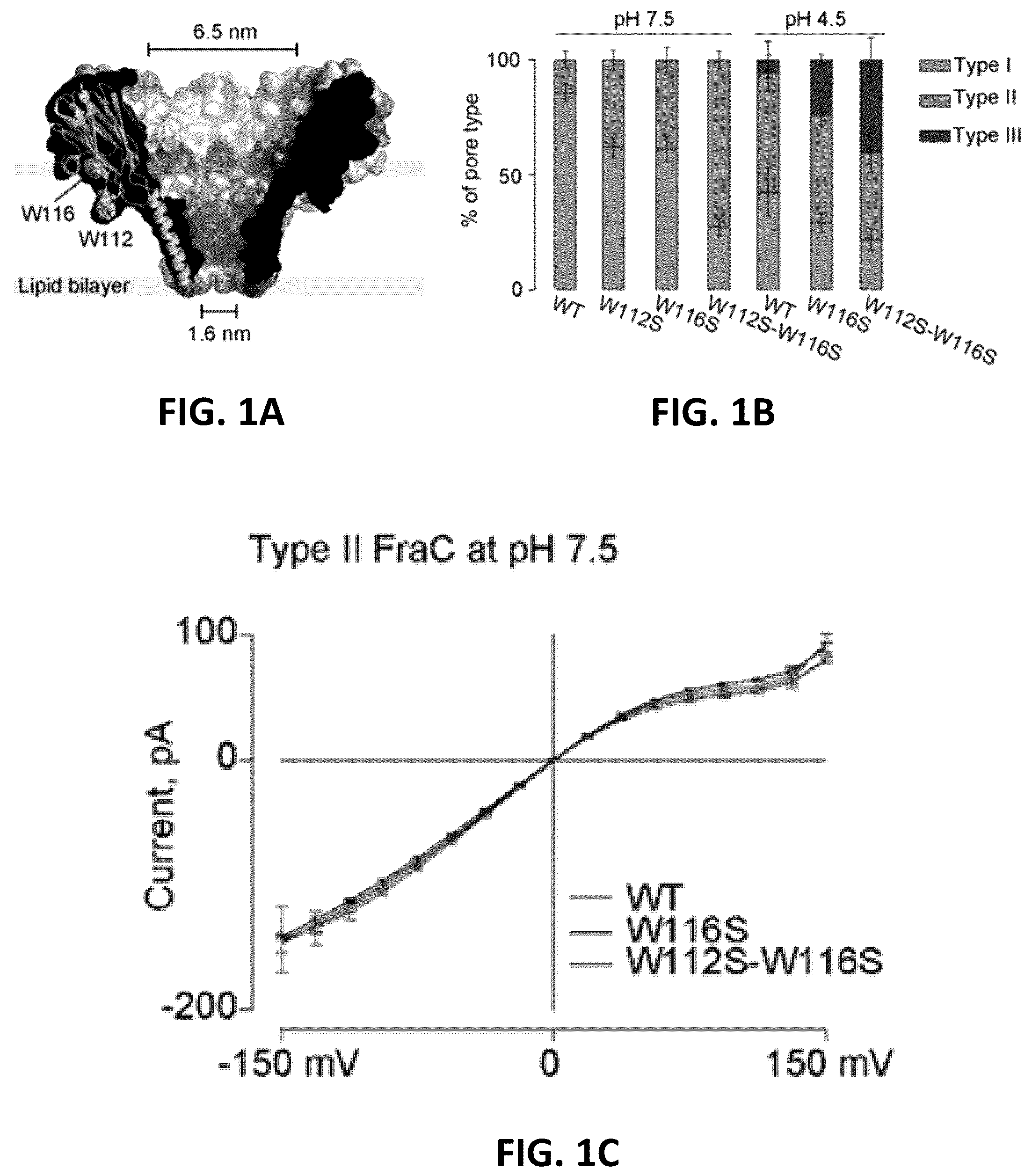 Patent US12105079 Figure 1 – Biological nanopores having tunable pore diameters and uses thereof as analytical tools