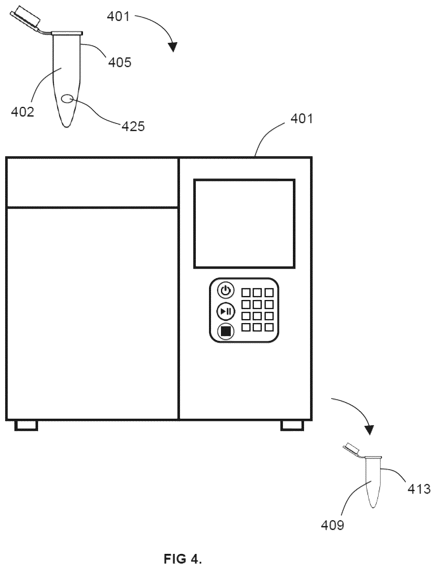 Patent US12105081 Figure 4 – Treatment response assessment using normalized single cell measurements