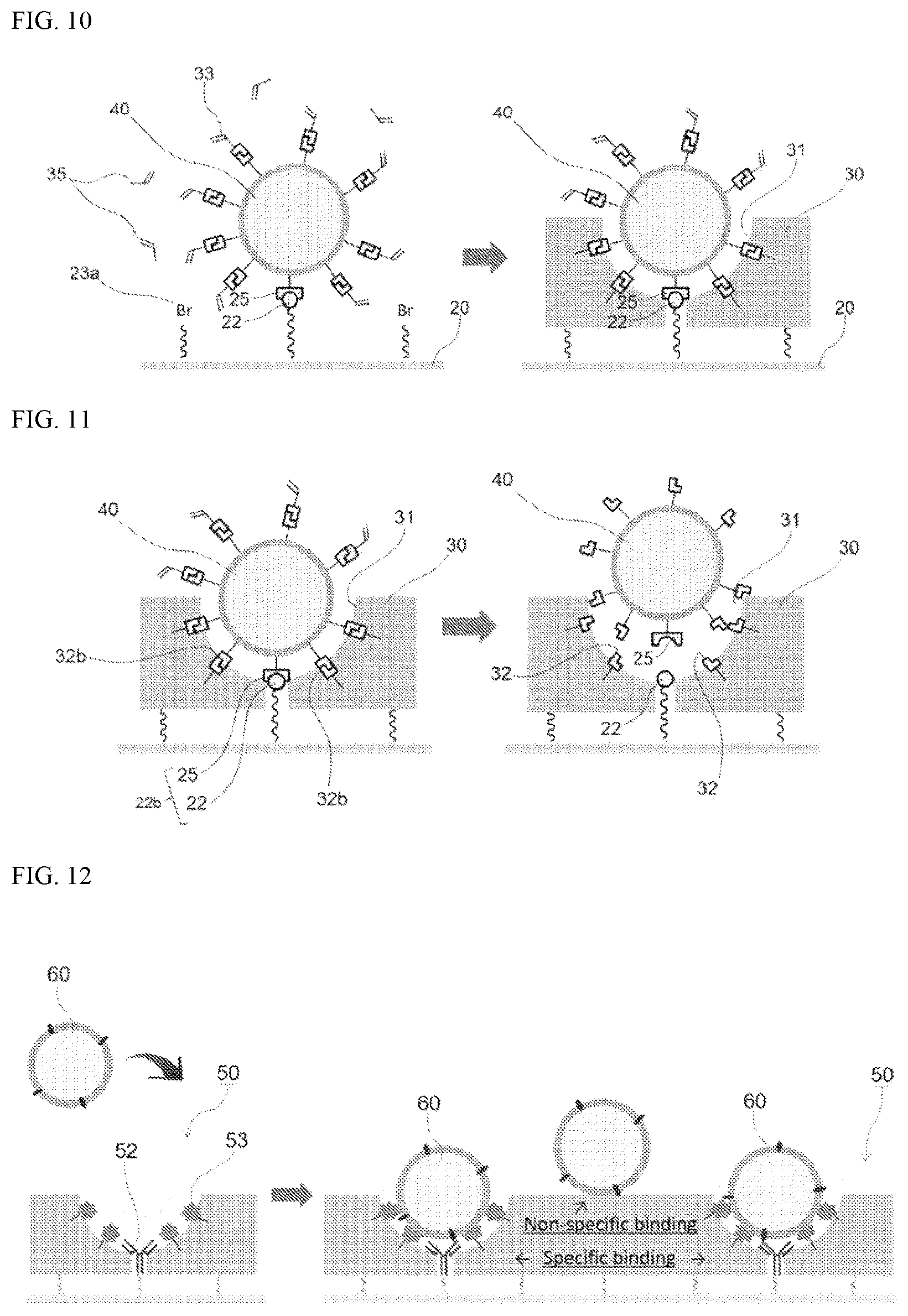 Patent US12105085 Figure 5 – Base material for manufacturing sensor for analyzing detection target, sensor for analyzing detection target, method for analyzing detection target