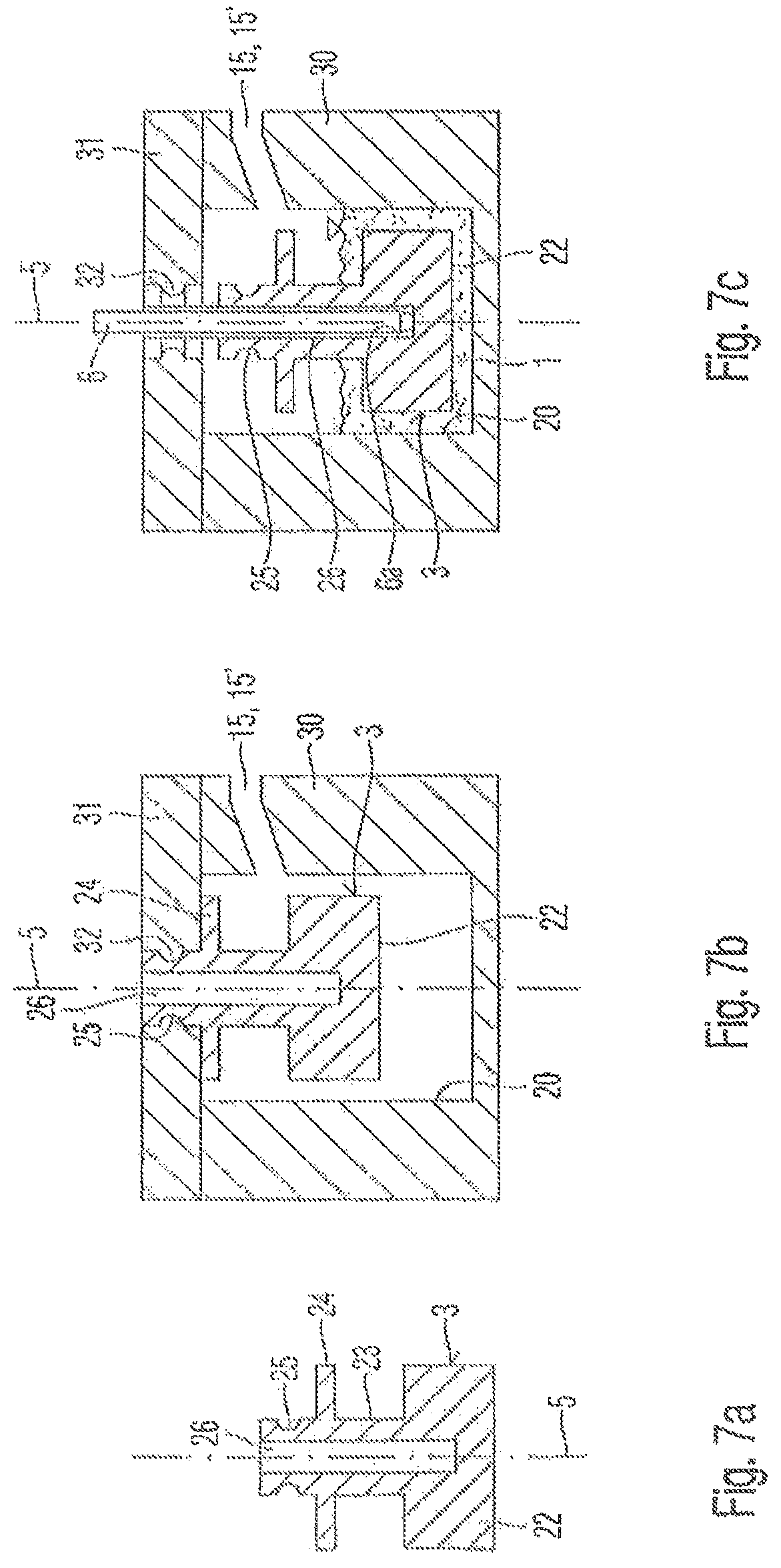 Patent US12105103 Figure 4 – Cartridge device for a measuring system for measuring viscoelastic characteristics of a sample liquid, a corresponding measuring system, and a corresponding method