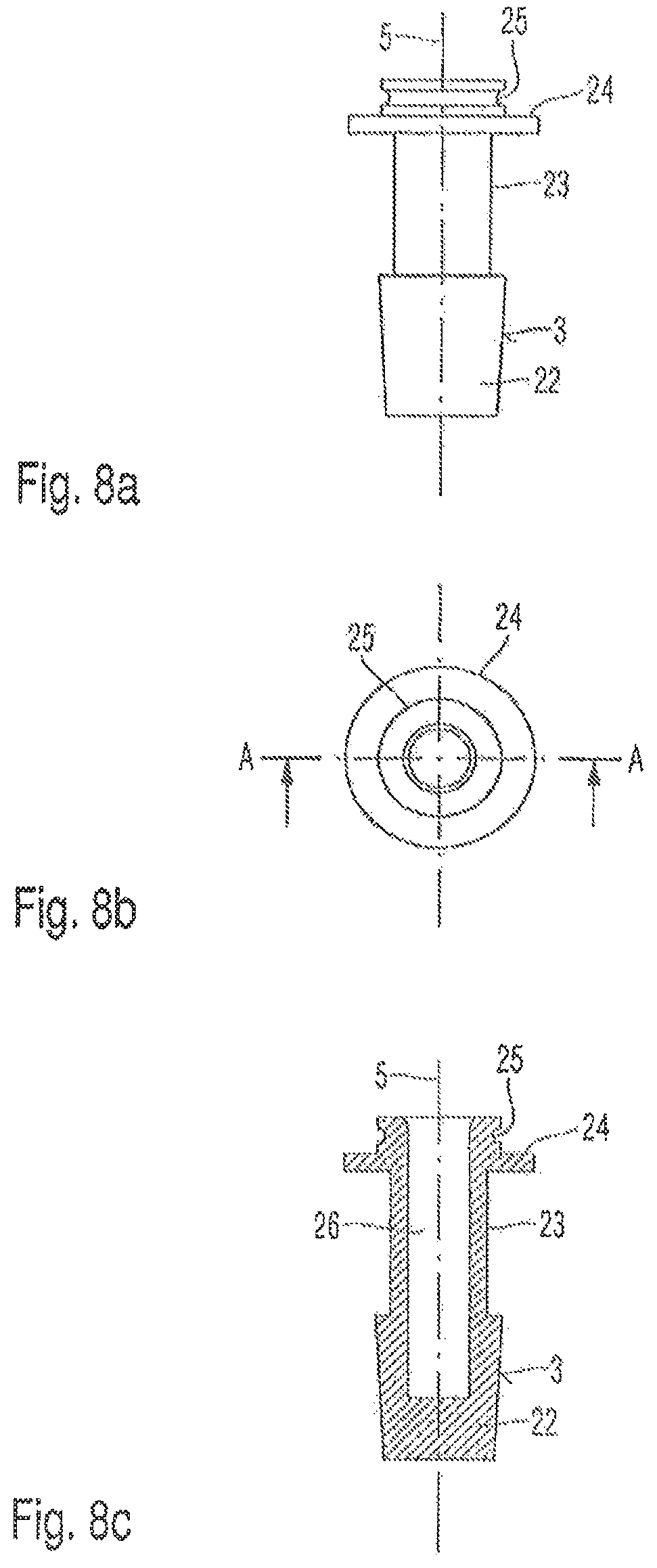 Patent US12105103 Figure 5 – Cartridge device for a measuring system for measuring viscoelastic characteristics of a sample liquid, a corresponding measuring system, and a corresponding method