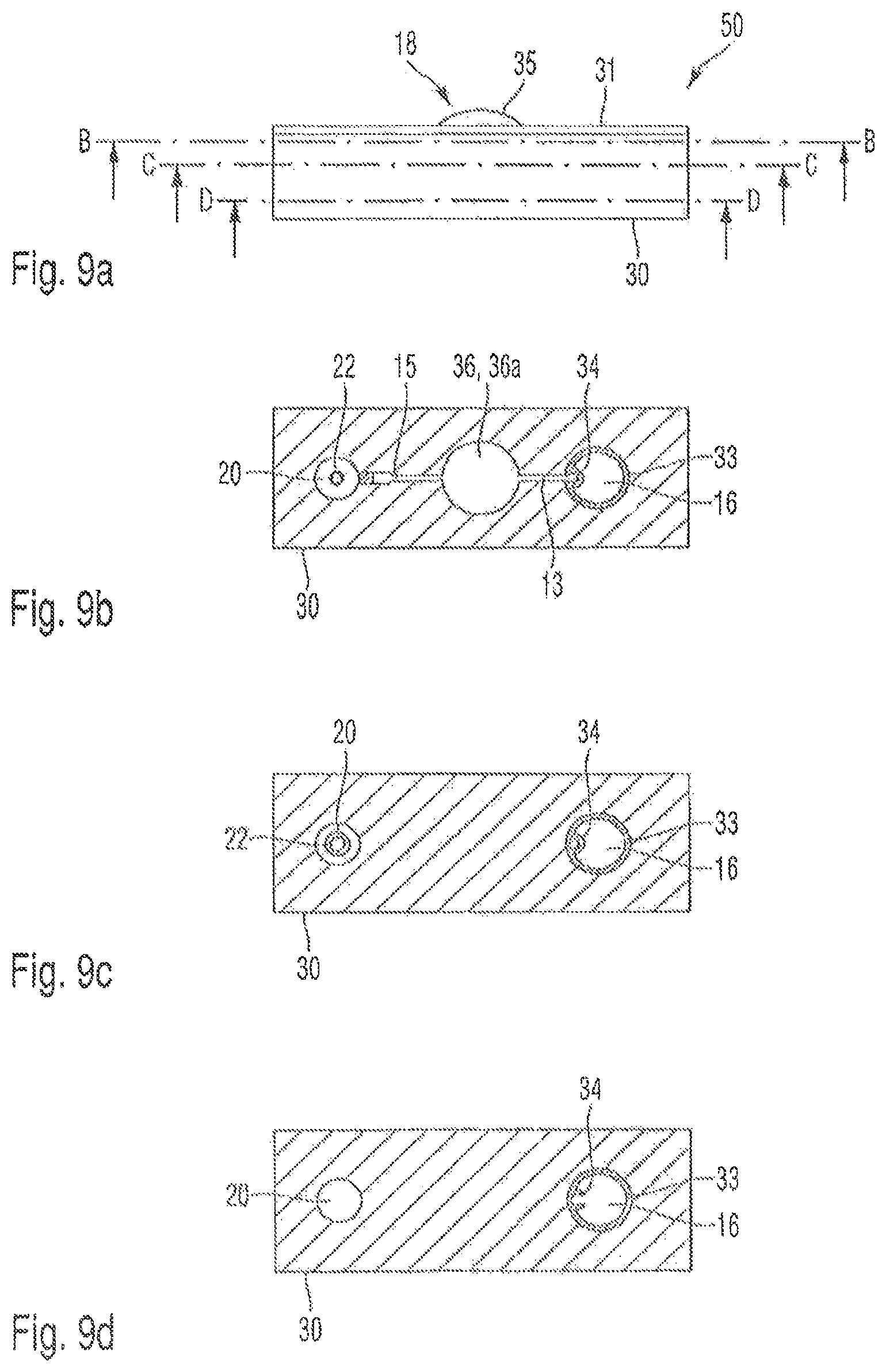 Patent US12105103 Figure 6 – Cartridge device for a measuring system for measuring viscoelastic characteristics of a sample liquid, a corresponding measuring system, and a corresponding method