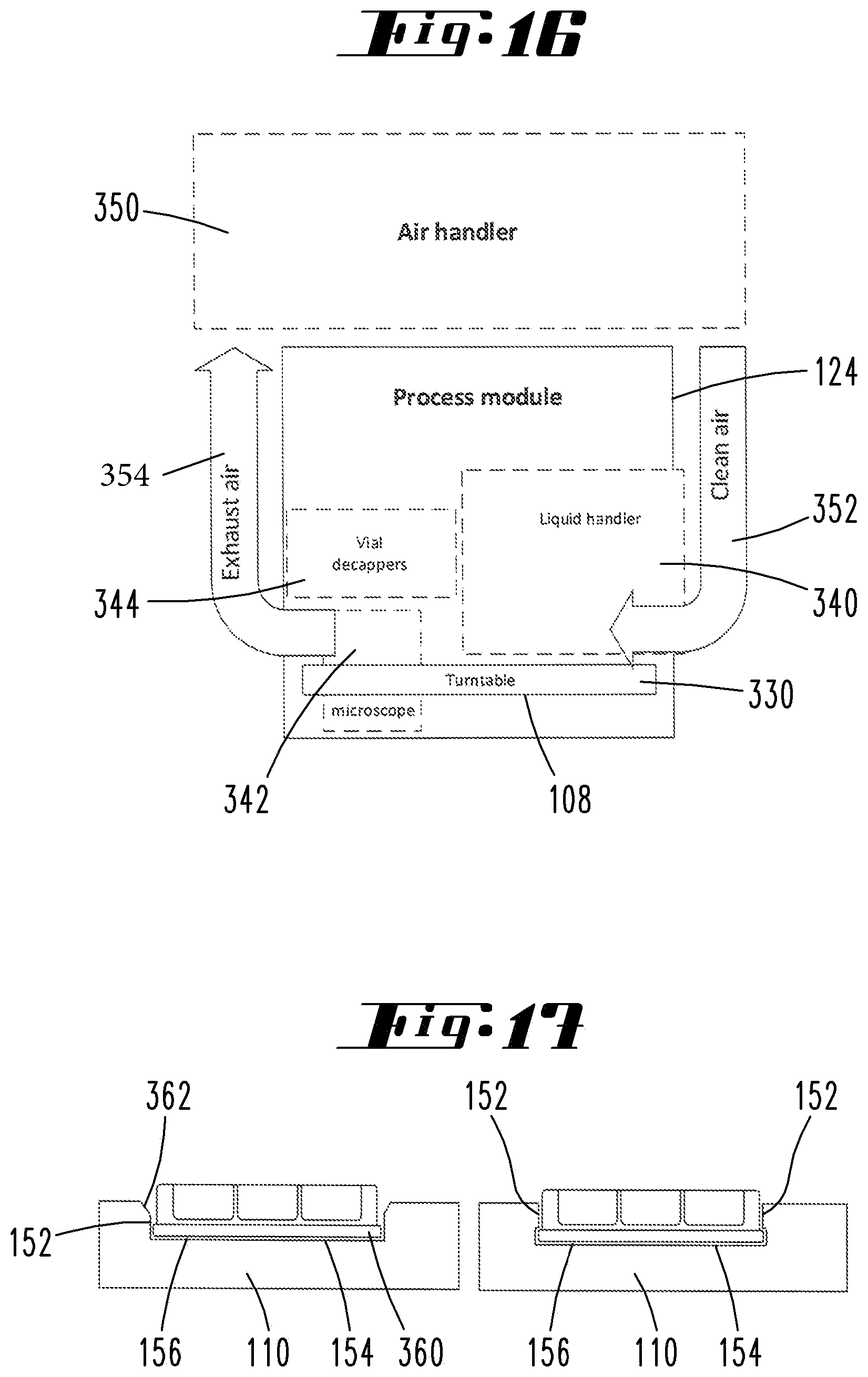 Patent US12105106 Figure 12 – Process module for an automated biology system
