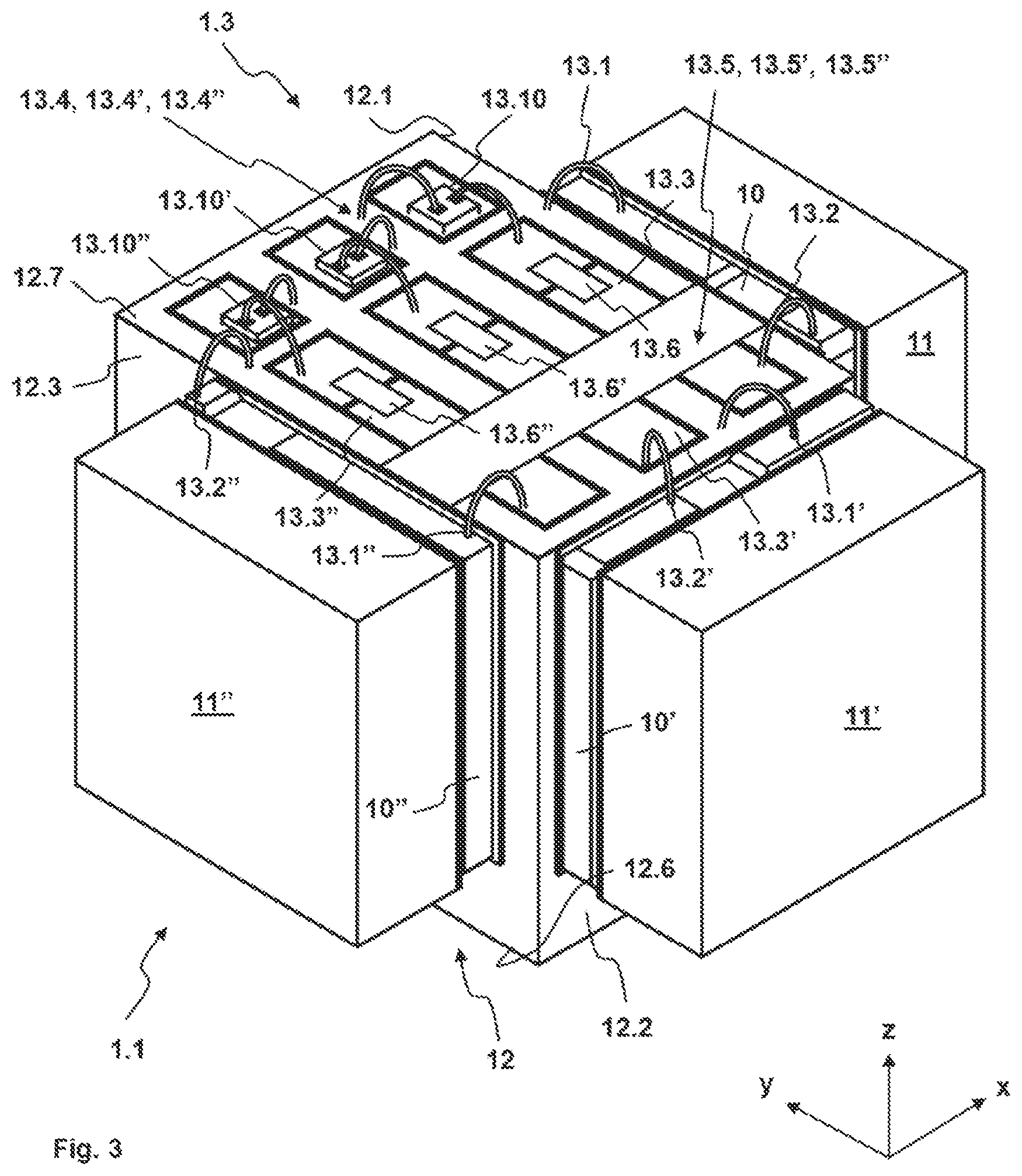 Patent US12105112 Figure 3 – Acceleration transducer