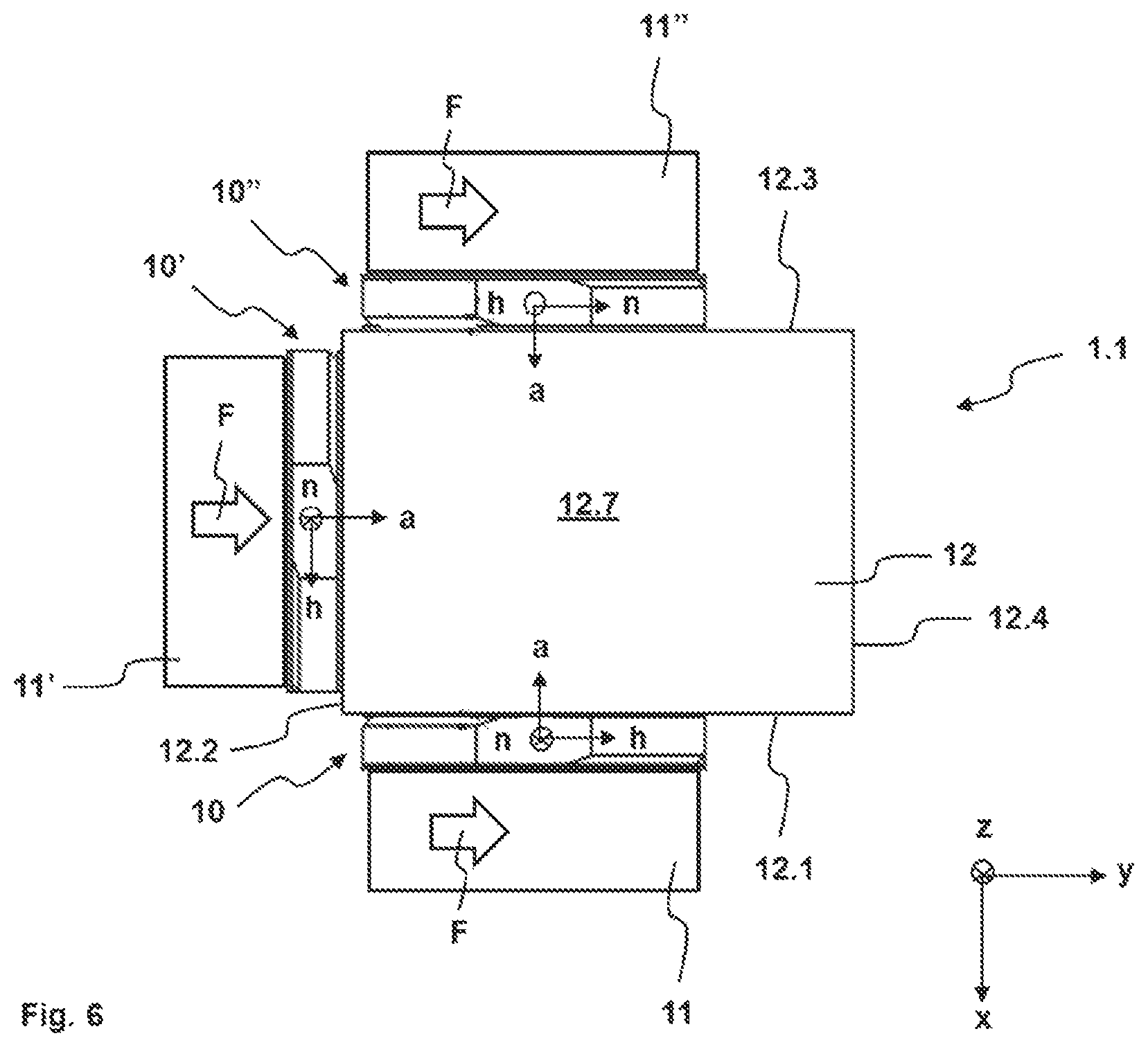 Patent US12105112 Figure 6 – Acceleration transducer