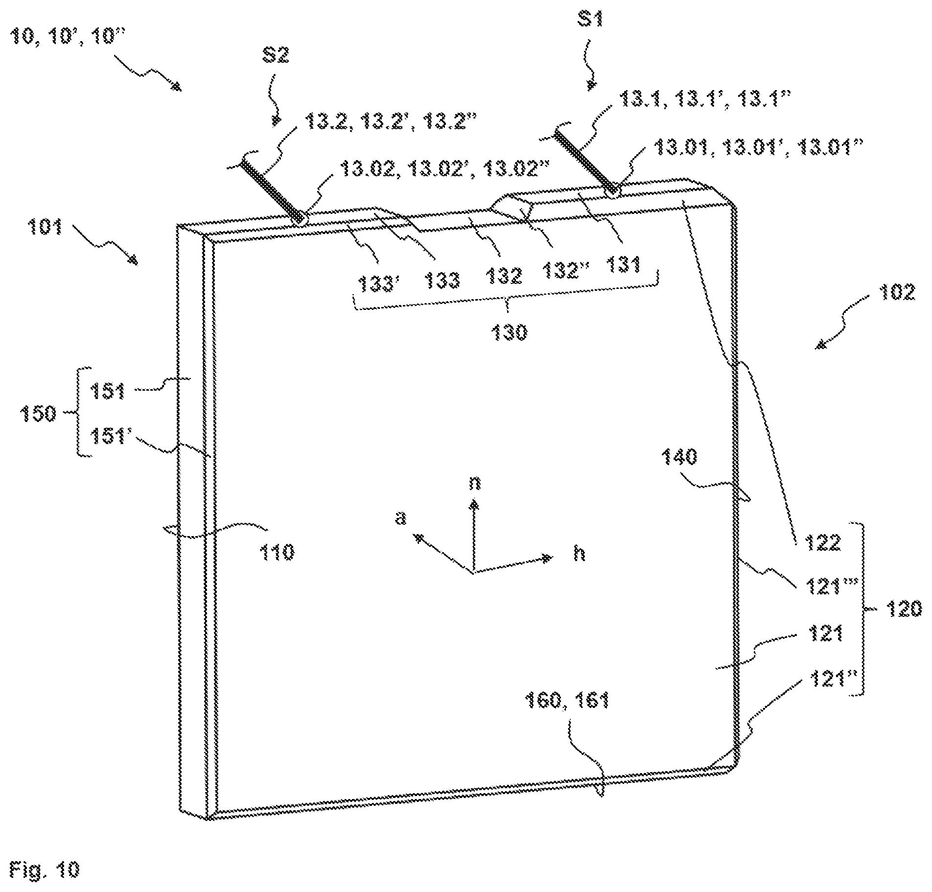 Patent US12105112 Figure 10 – Acceleration transducer