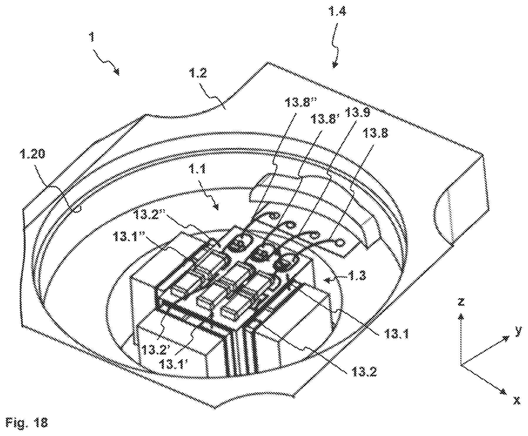 Patent US12105112 Figure 15 – Acceleration transducer