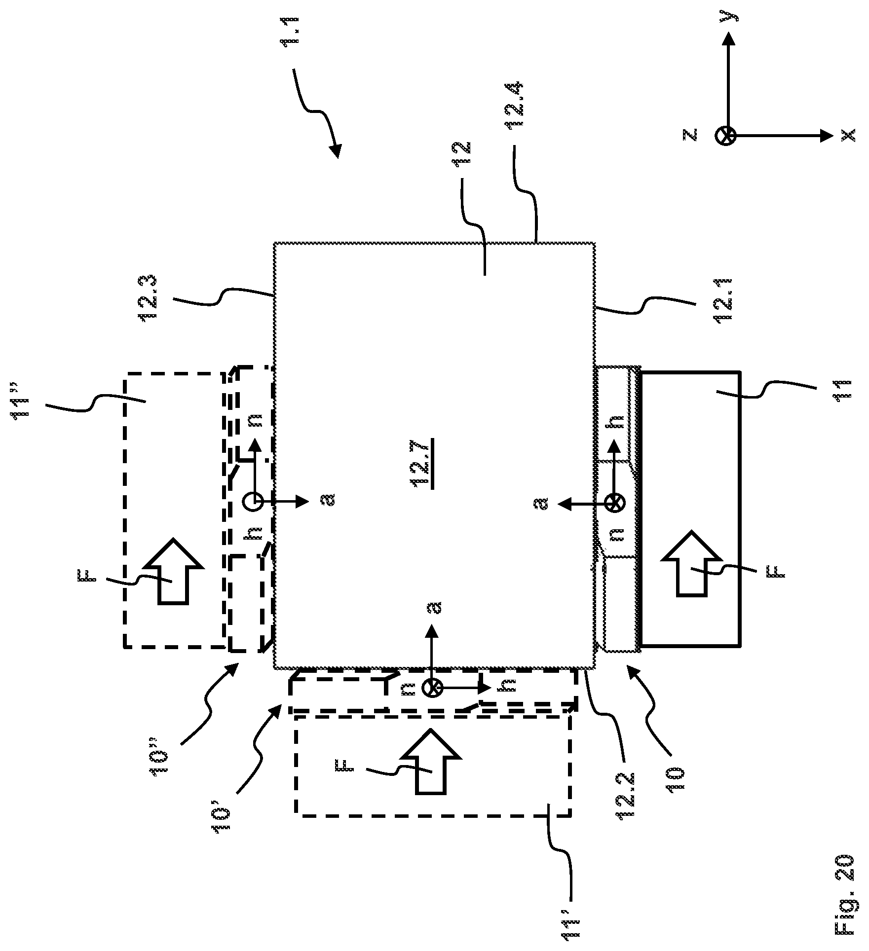 Patent US12105112 Figure 17 – Acceleration transducer