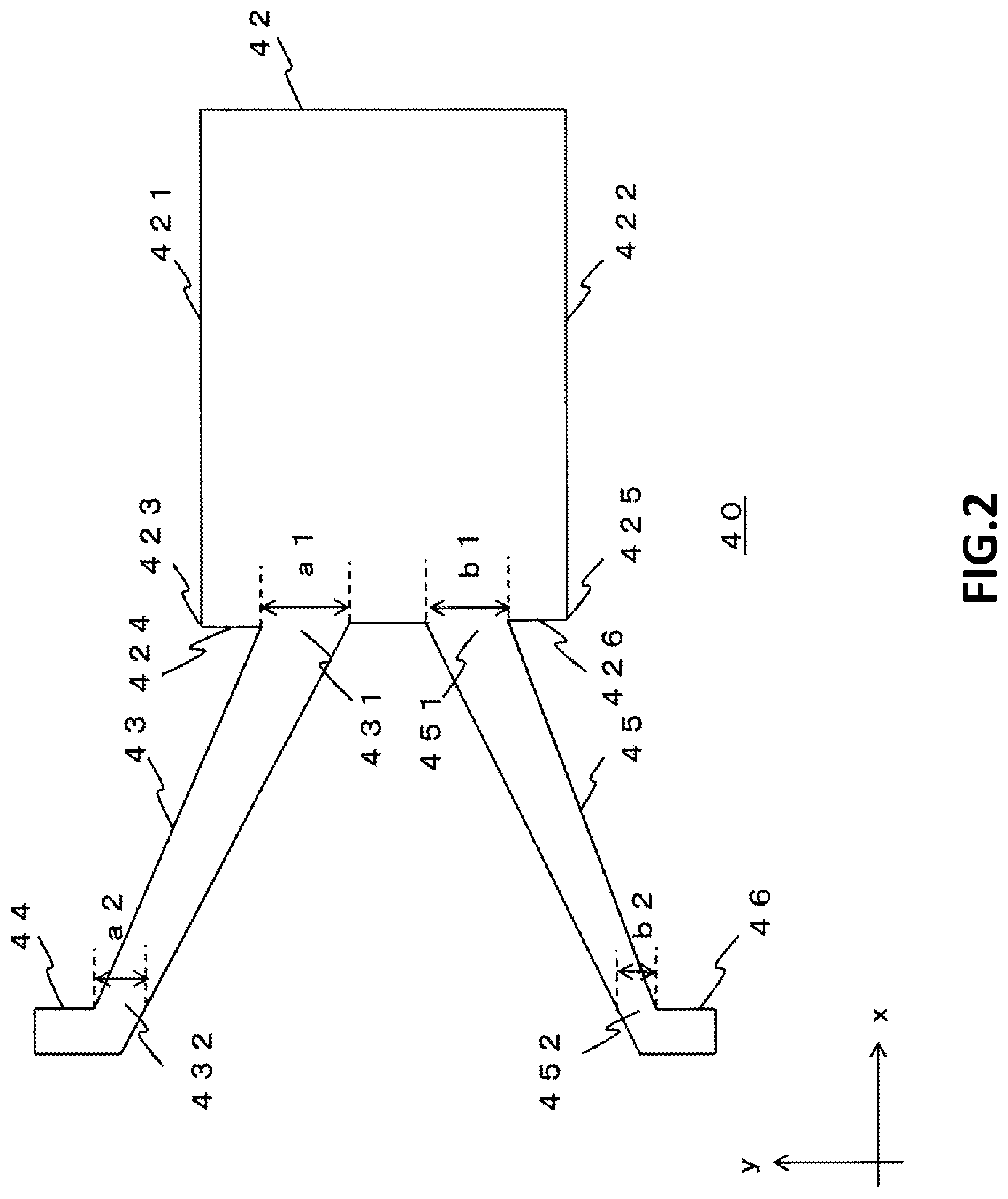 Patent US12105119 Figure 2 – Electrical contactor and electrical connecting apparatus