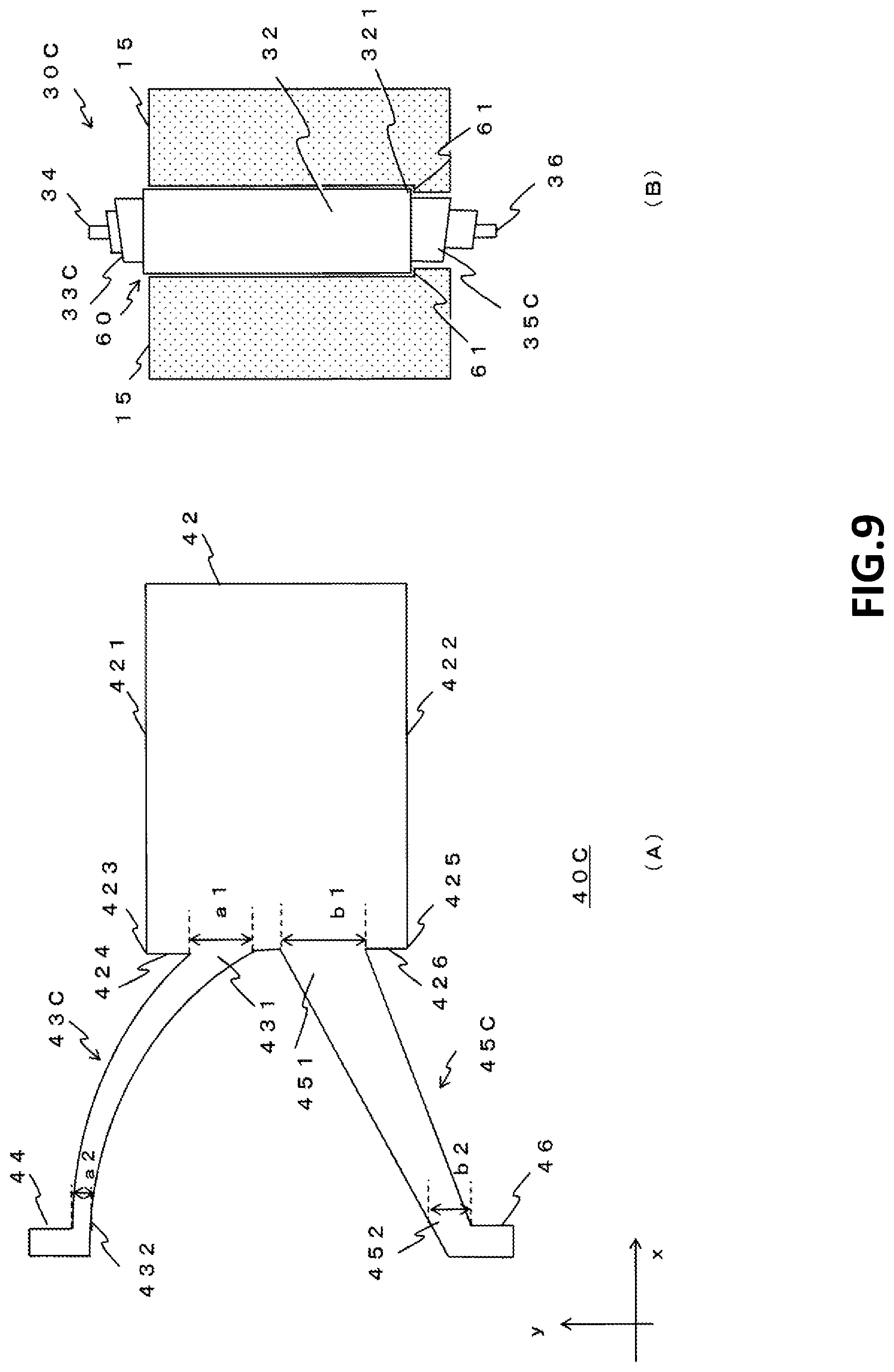Patent US12105119 Figure 9 – Electrical contactor and electrical connecting apparatus