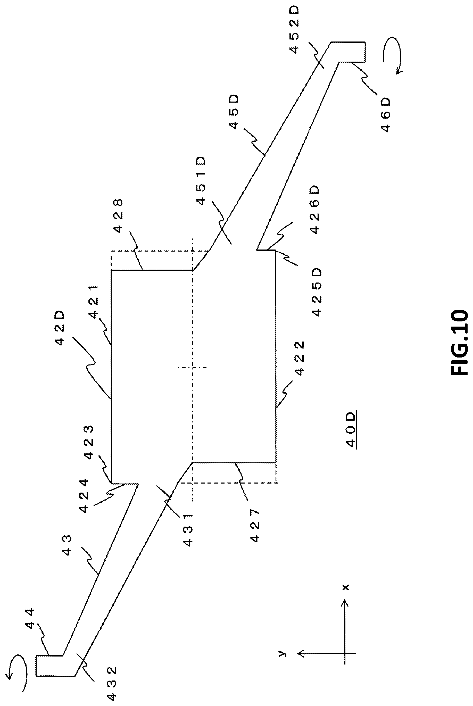 Patent US12105119 Figure 10 – Electrical contactor and electrical connecting apparatus