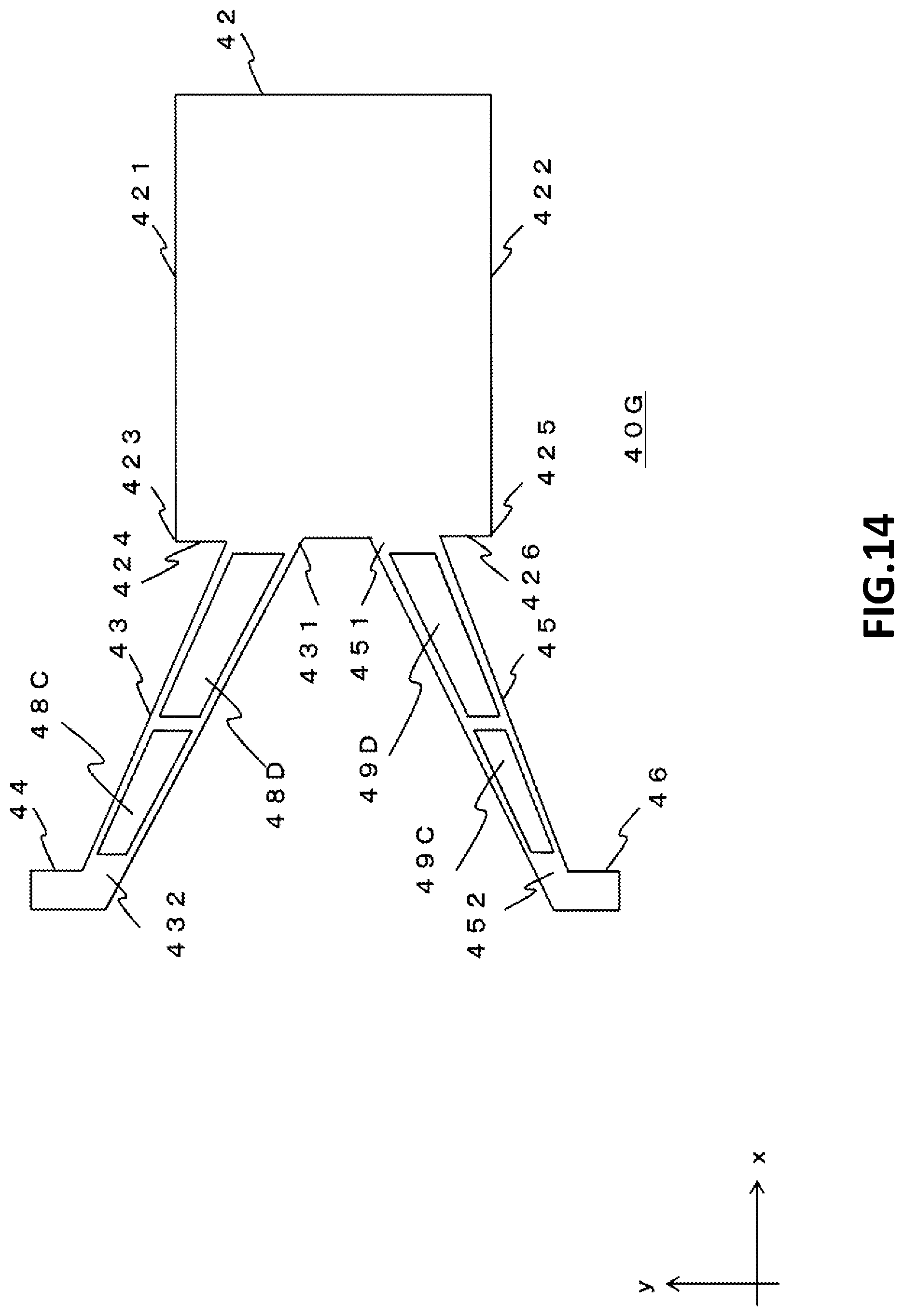 Patent US12105119 Figure 14 – Electrical contactor and electrical connecting apparatus