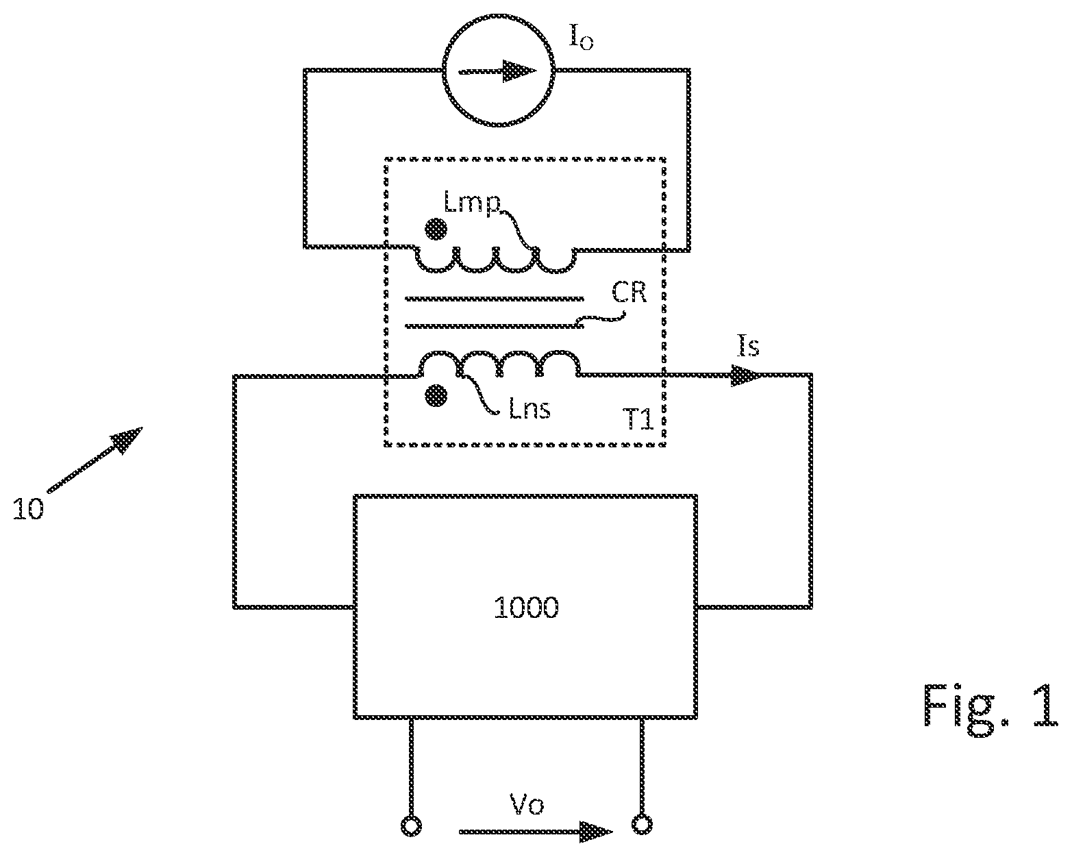 Patent US12105120 Figure 1 – Flux gate sensor circuit