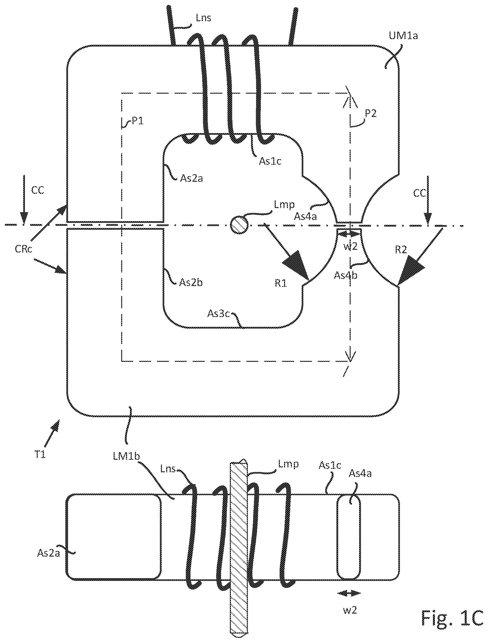 Patent US12105120 Figure 4 – Flux gate sensor circuit