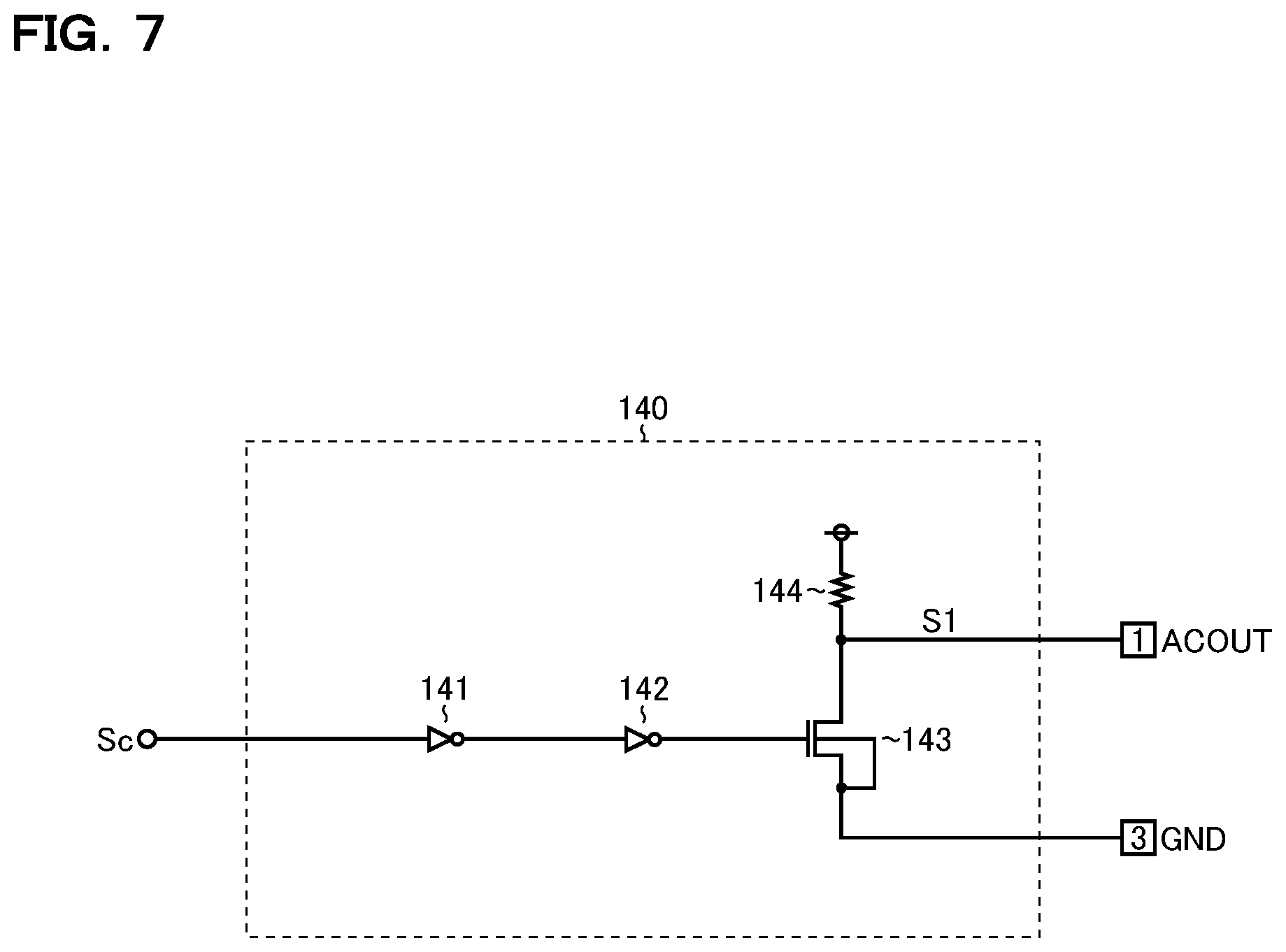 Patent US12105123 Figure 7 – Zero-crossing detection circuit