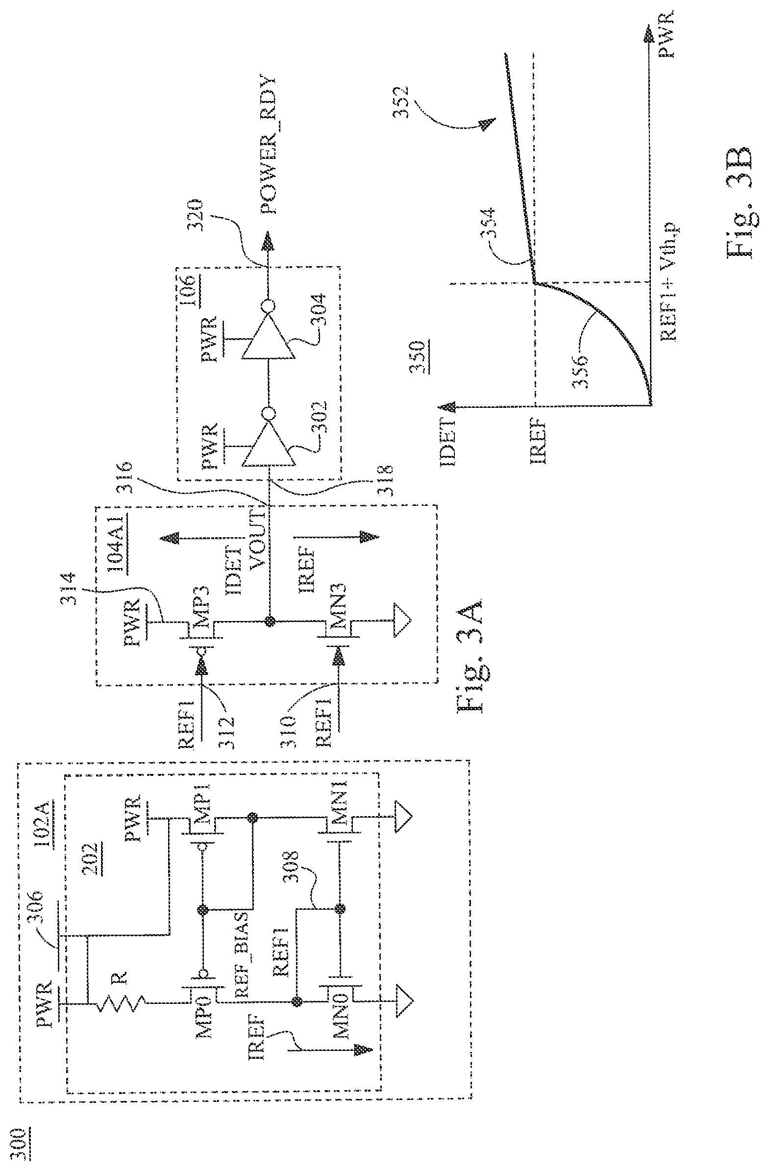 Patent US12105124 Figure 3 – System and method for constant transconductance based power supply detection