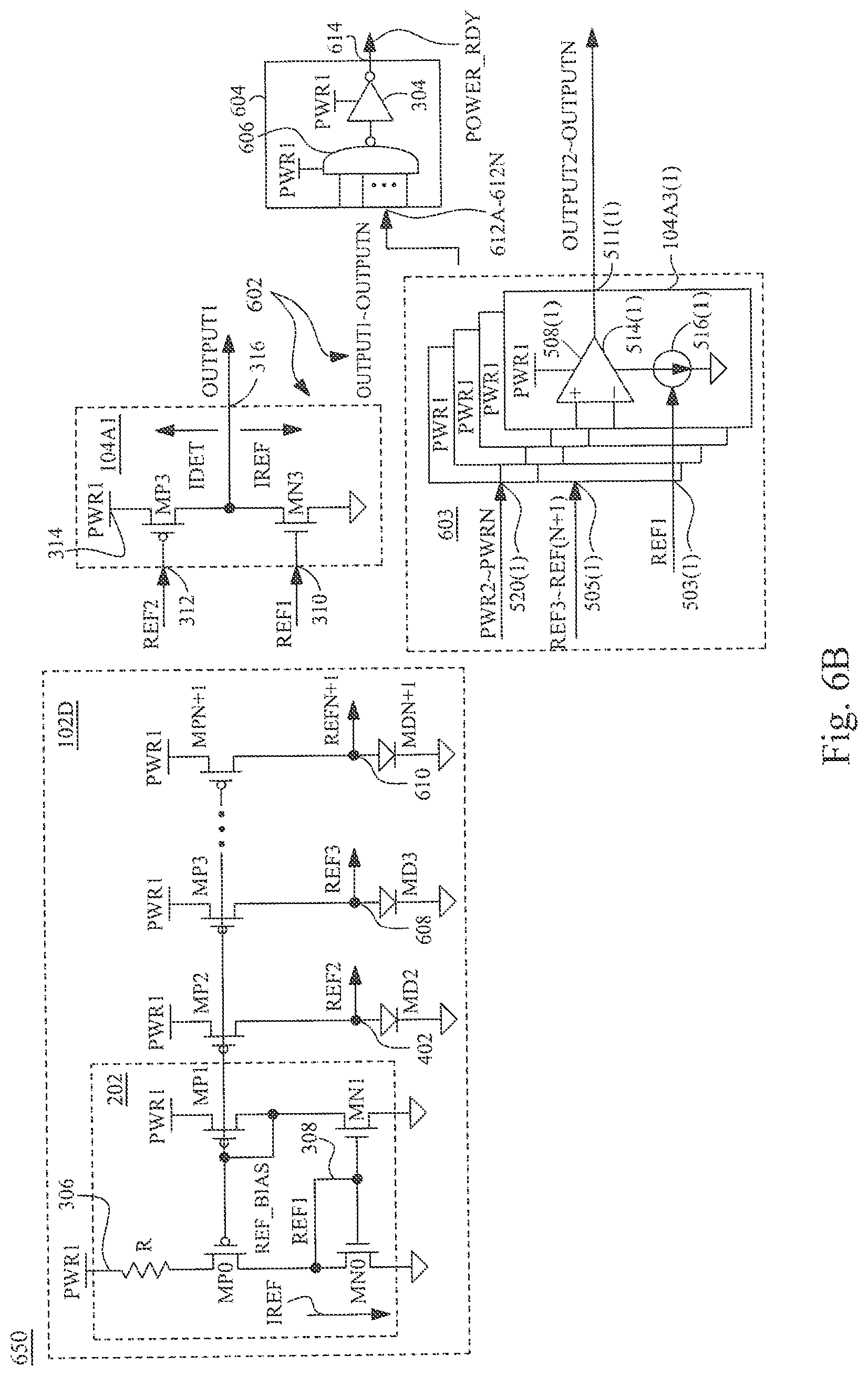 Patent US12105124 Figure 7 – System and method for constant transconductance based power supply detection