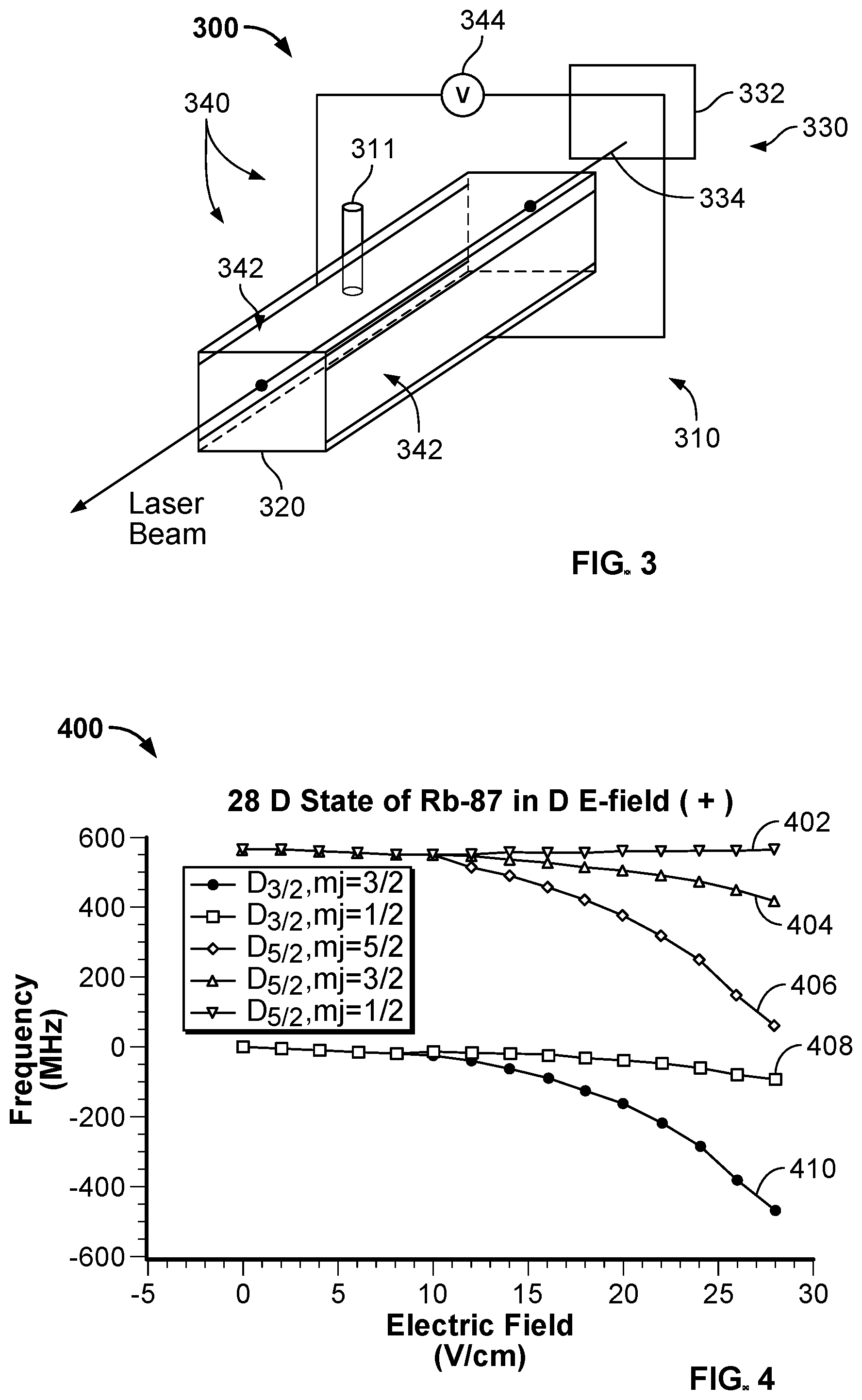 Patent US12105129 Figure 2 – Wideband tunable rydberg microwave detector
