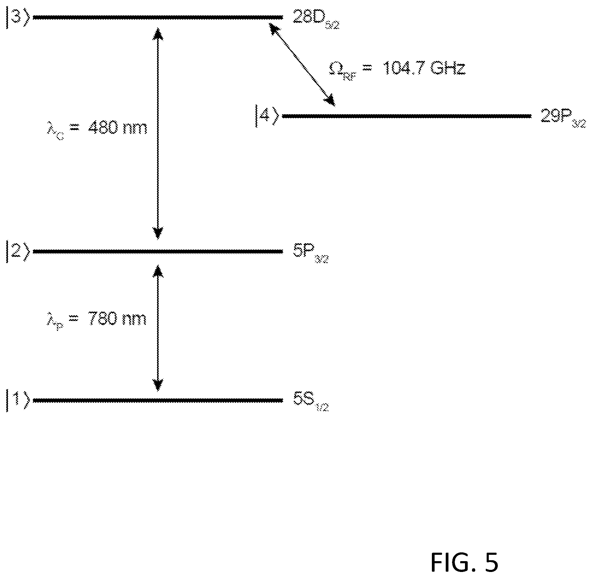 Patent US12105130 Figure 5 – Microwave sensor using Autler-Townes splitting