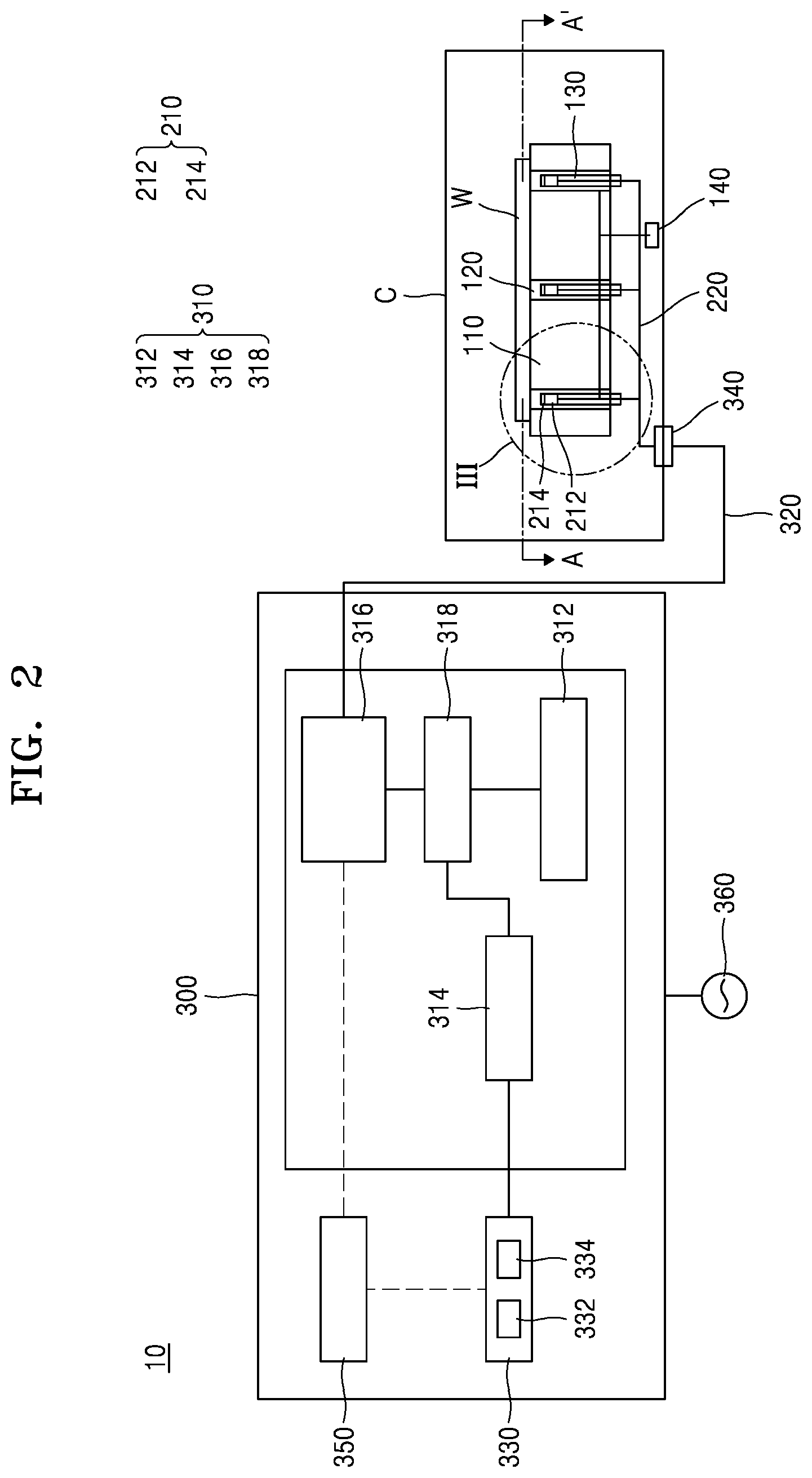 Patent US12105132 Figure 2 – Electric field measuring apparatus and method of measuring electric field using the same