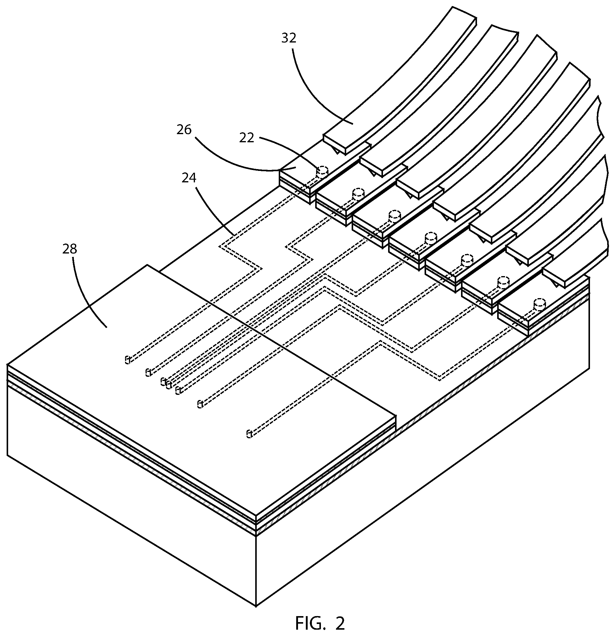 Patent US12105136 Figure 2 – Method for determining material parameters of a multilayer test sample
