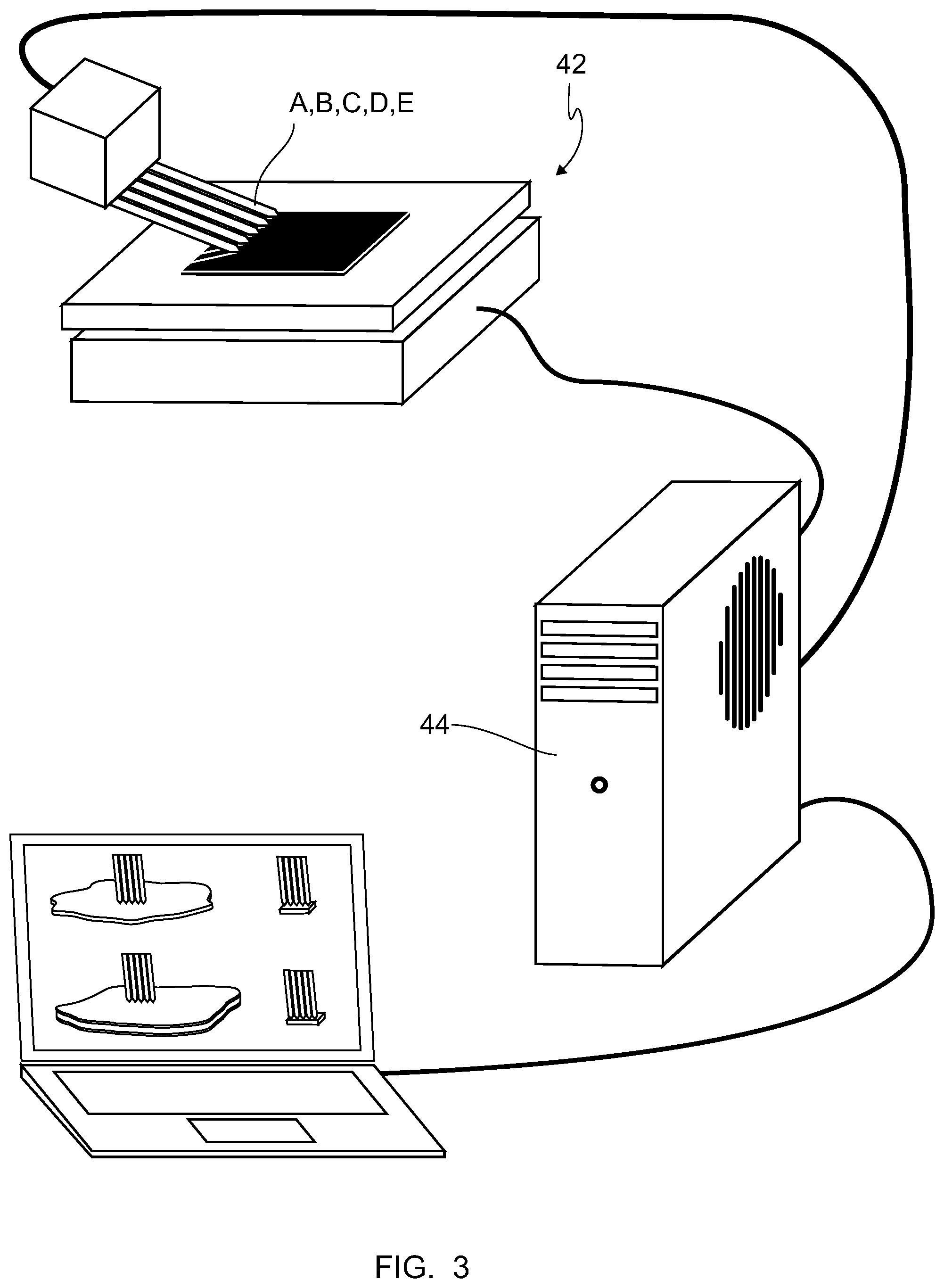 Patent US12105136 Figure 3 – Method for determining material parameters of a multilayer test sample