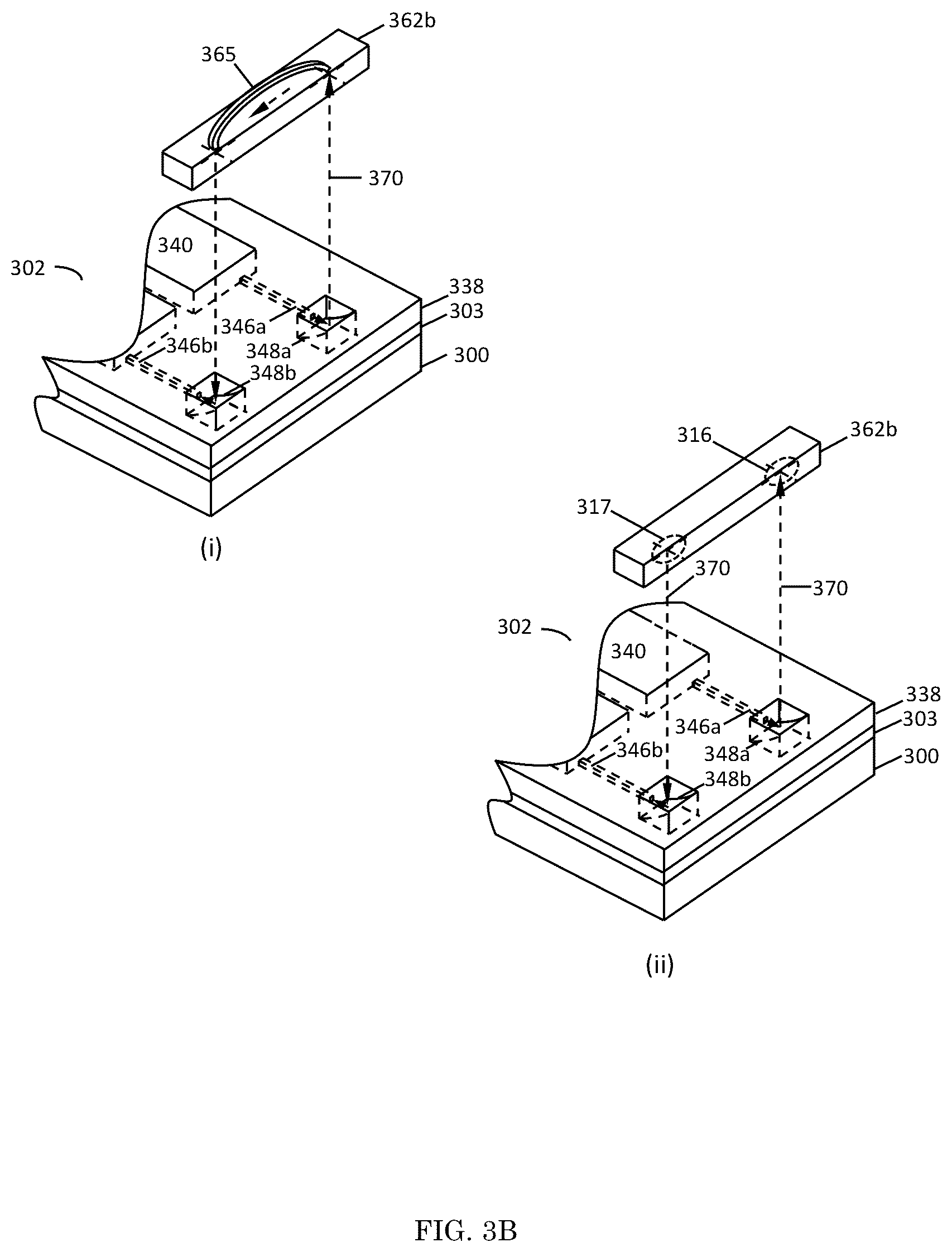Patent US12105141 Figure 6 – Structure and method for testing of PIC with an upturned mirror