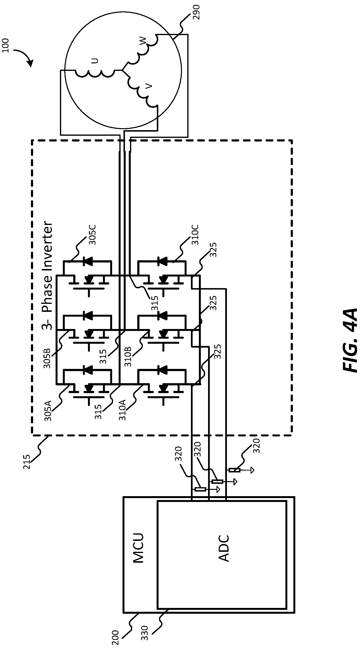 Patent US12105149 Figure 4 – Current sensing in power tool devices using a field effect transistor