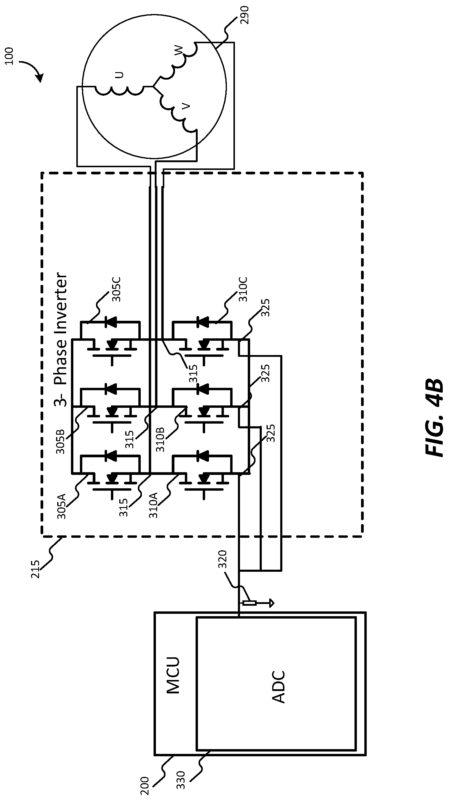 Patent US12105149 Figure 5 – Current sensing in power tool devices using a field effect transistor
