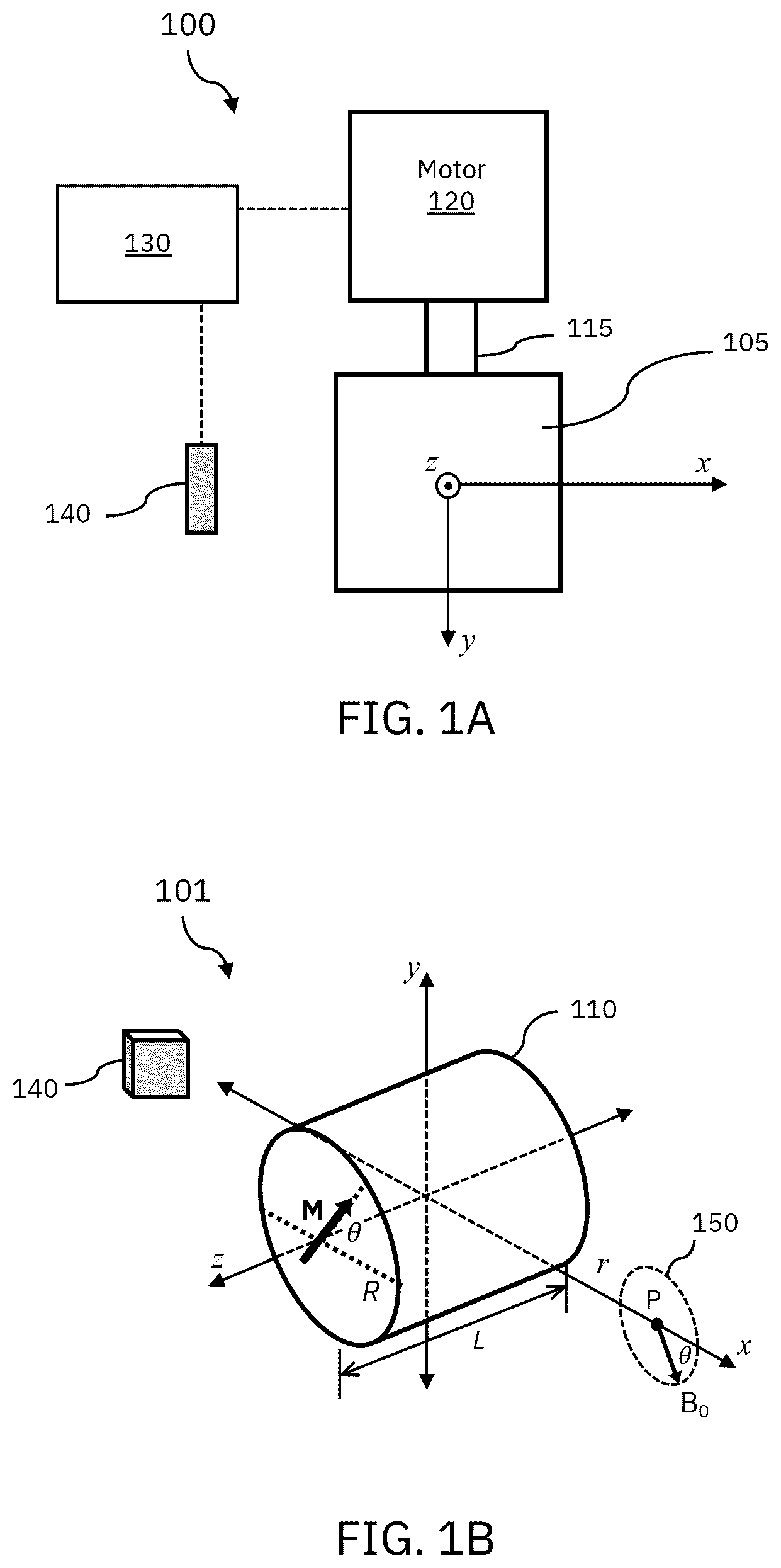 Patent US12105162 Figure 1 – Multi-axis magnetic field vector generation