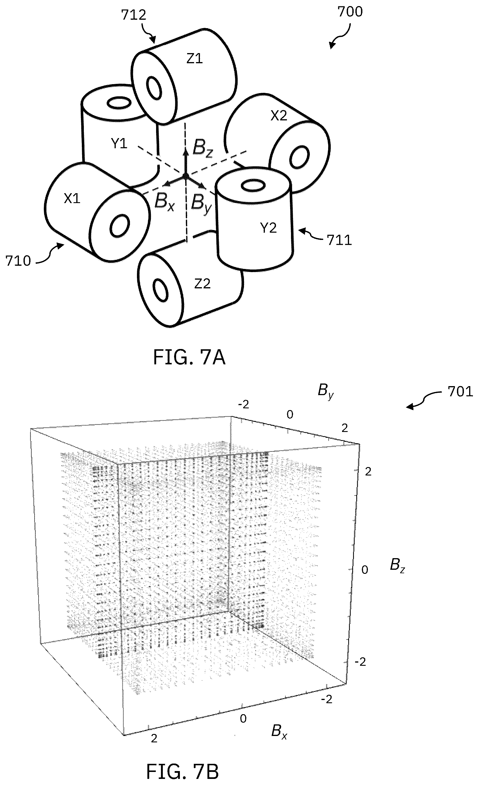 Patent US12105162 Figure 6 – Multi-axis magnetic field vector generation