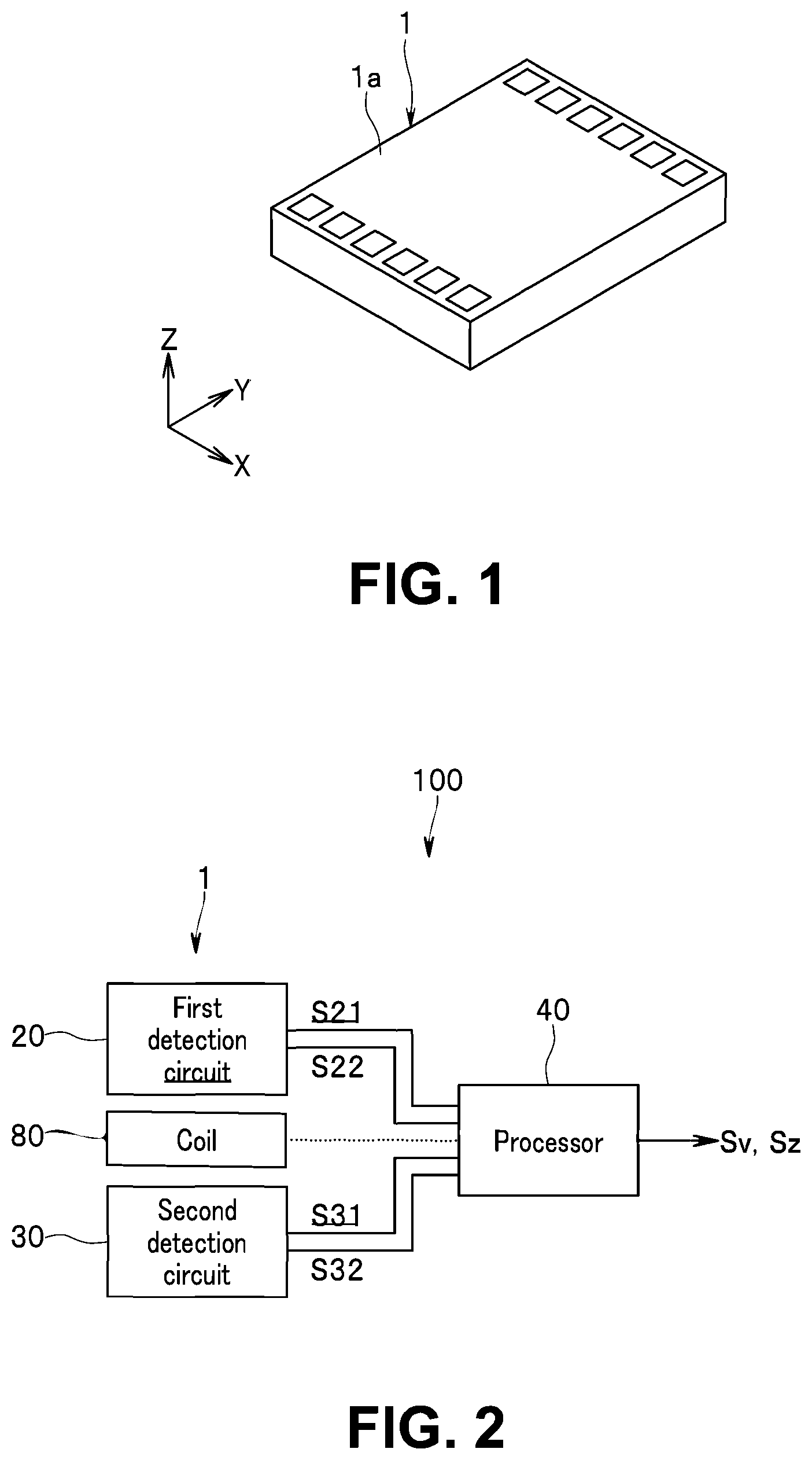 Patent US12105163 Figure 1 – Magnetic sensor