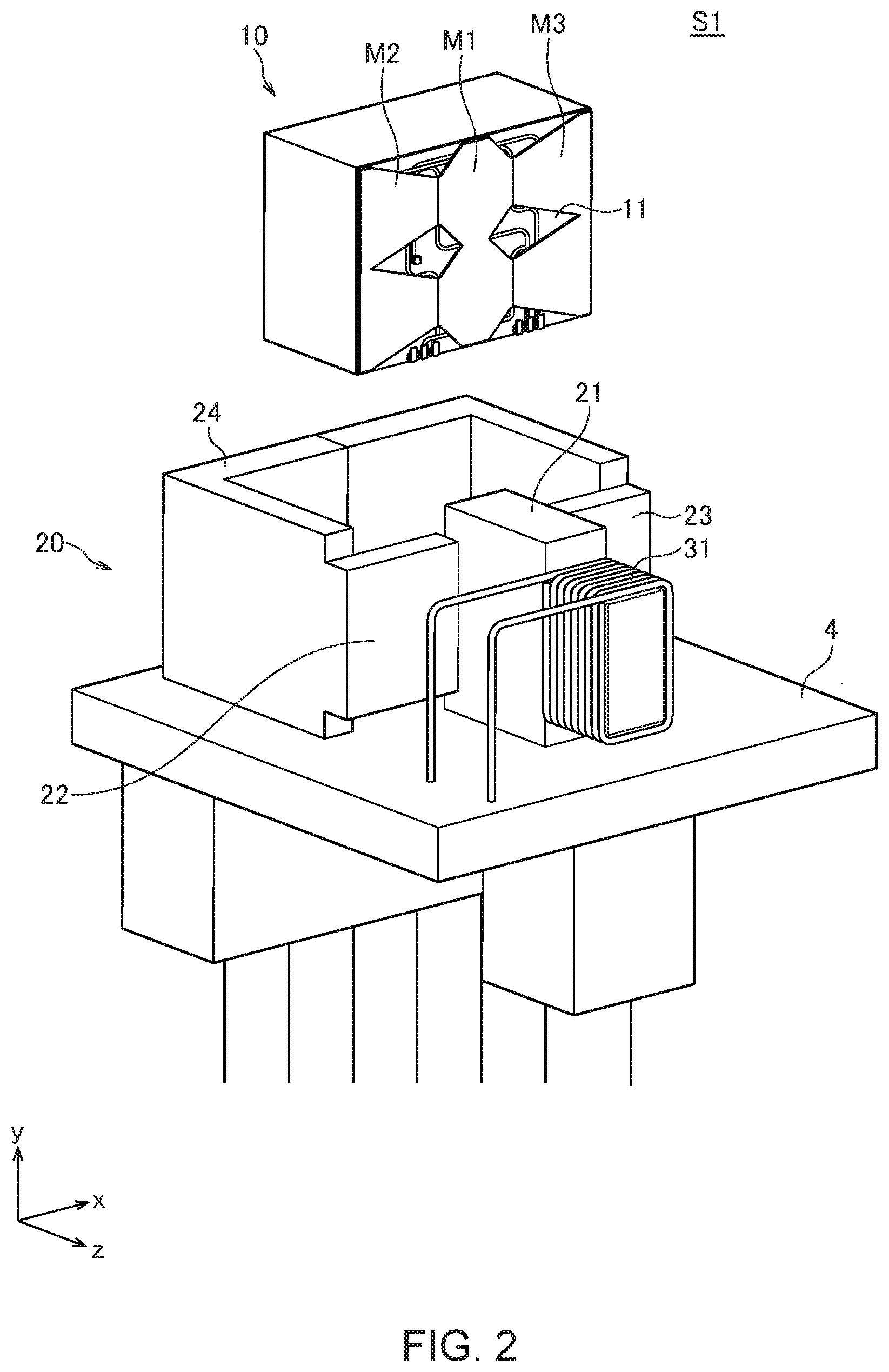 Patent US12105164 Figure 2 – Magnetic sensor