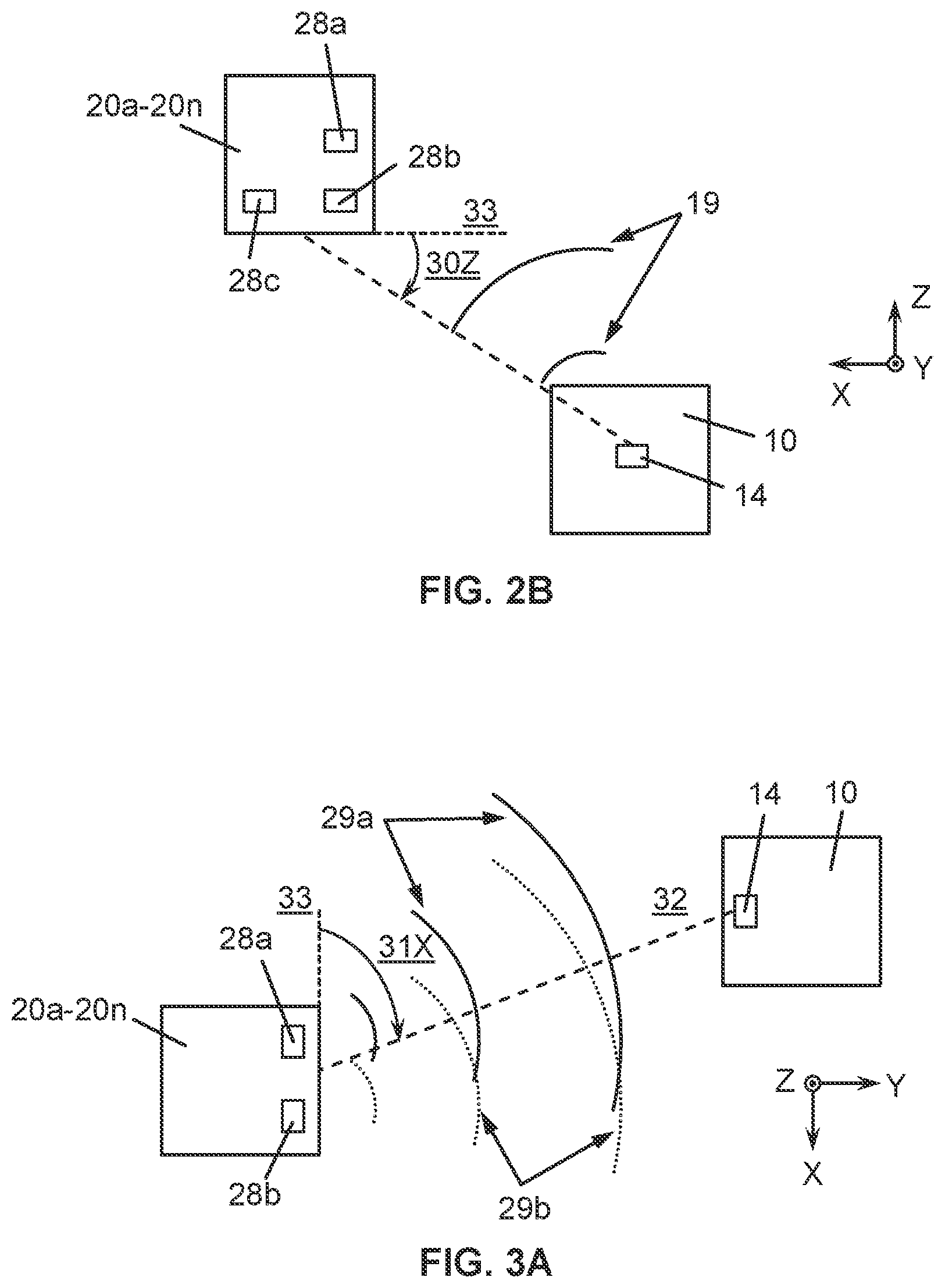 Patent US12105177 Figure 2 – Assessment of position of motion trackers on a subject based on wireless communications