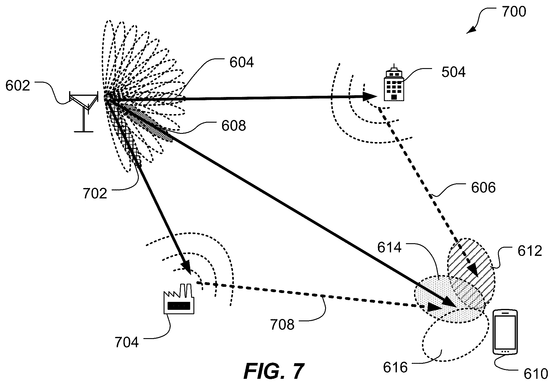 Patent US12105189 Figure 13 – Transmission configurations for reference radar signal and at least one target radar signal