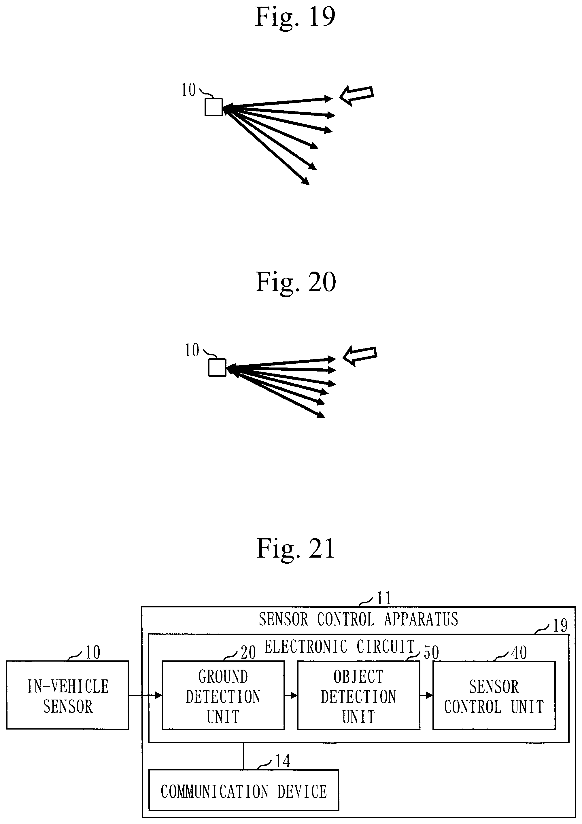 Patent US12105198 Figure 7 – Sensor control apparatus, vehicle, sensing method, and computer readable medium